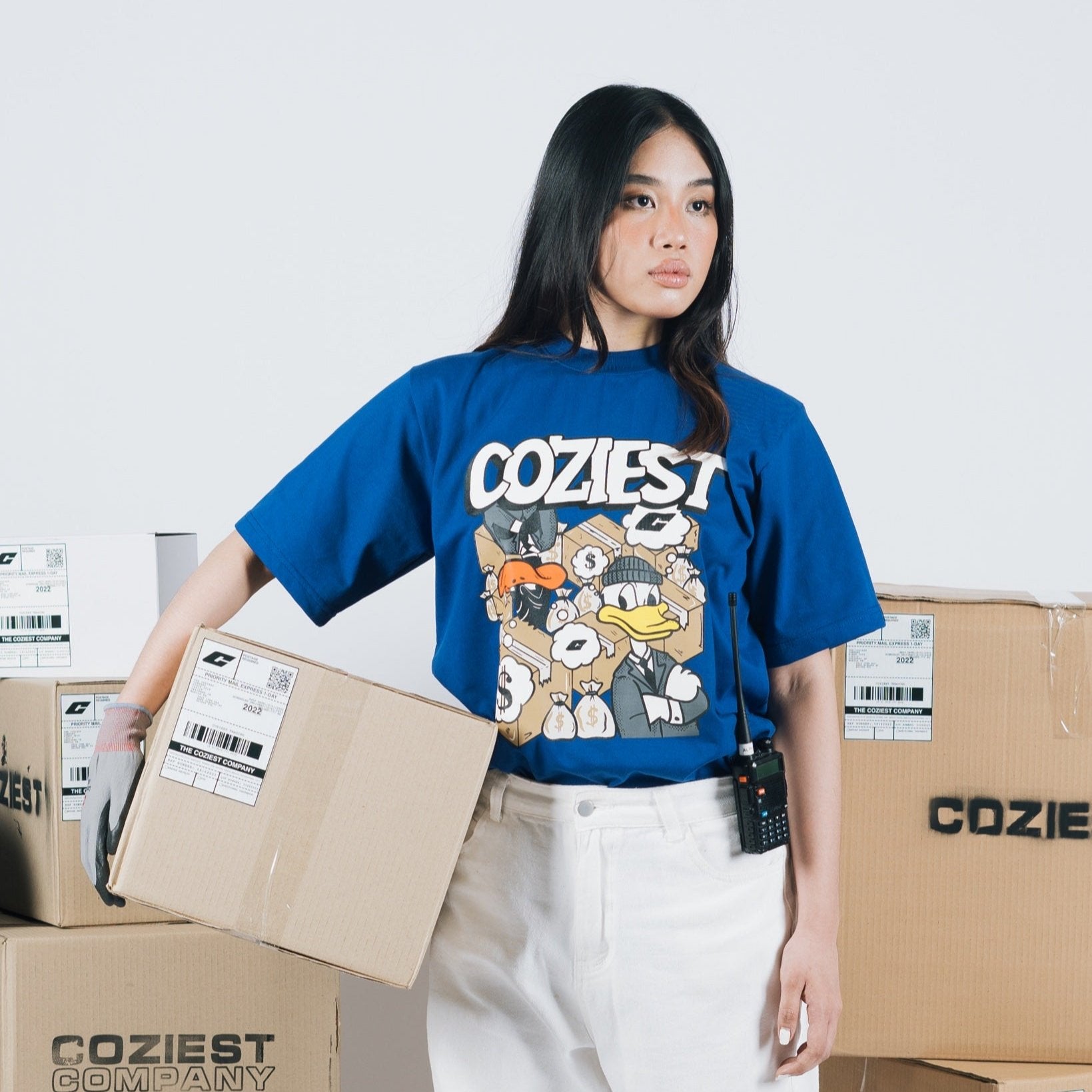 "Stacks" Tee