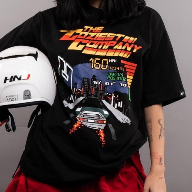 “Street Racer” Tee in Black Colorway