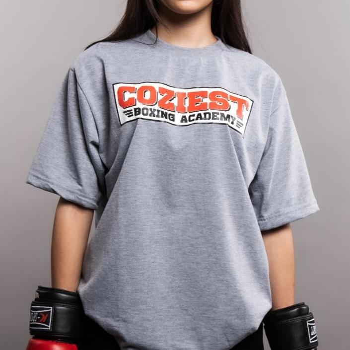 “Tyson” Tee in Gray Colorway