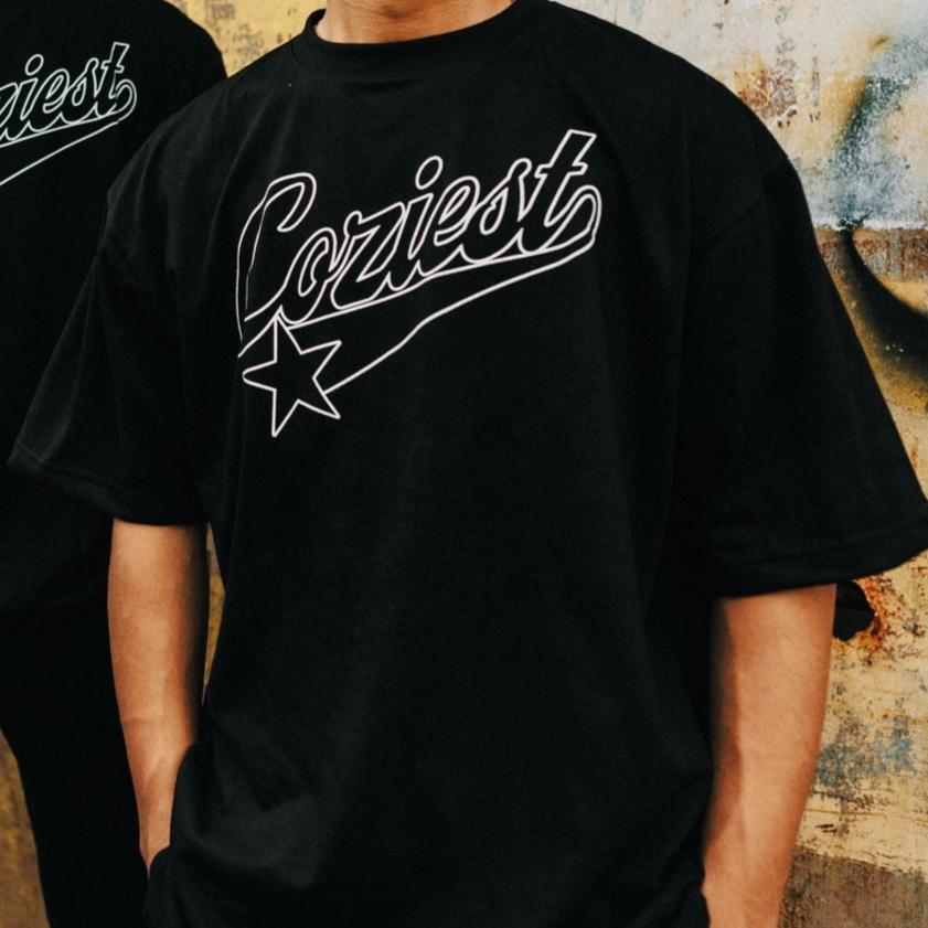 "Harley" Tee in Black Colorway