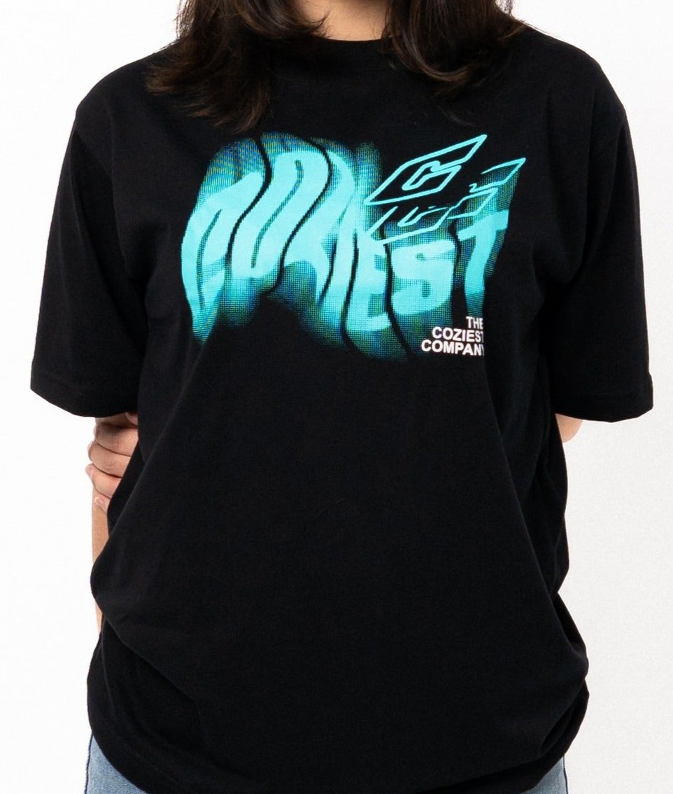 "Illusion" Tee in Black Colorway
