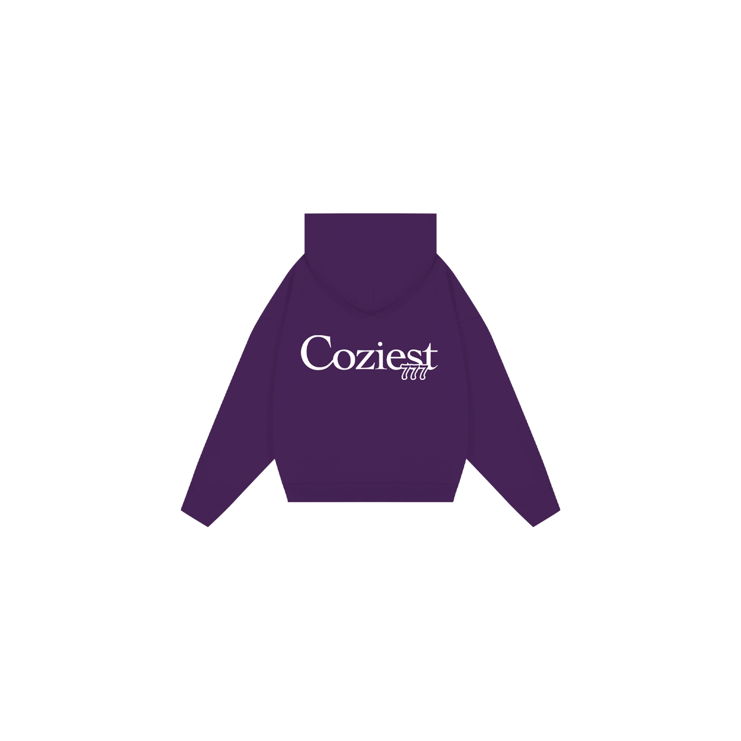 "777" Hoodie in Violet Colorway