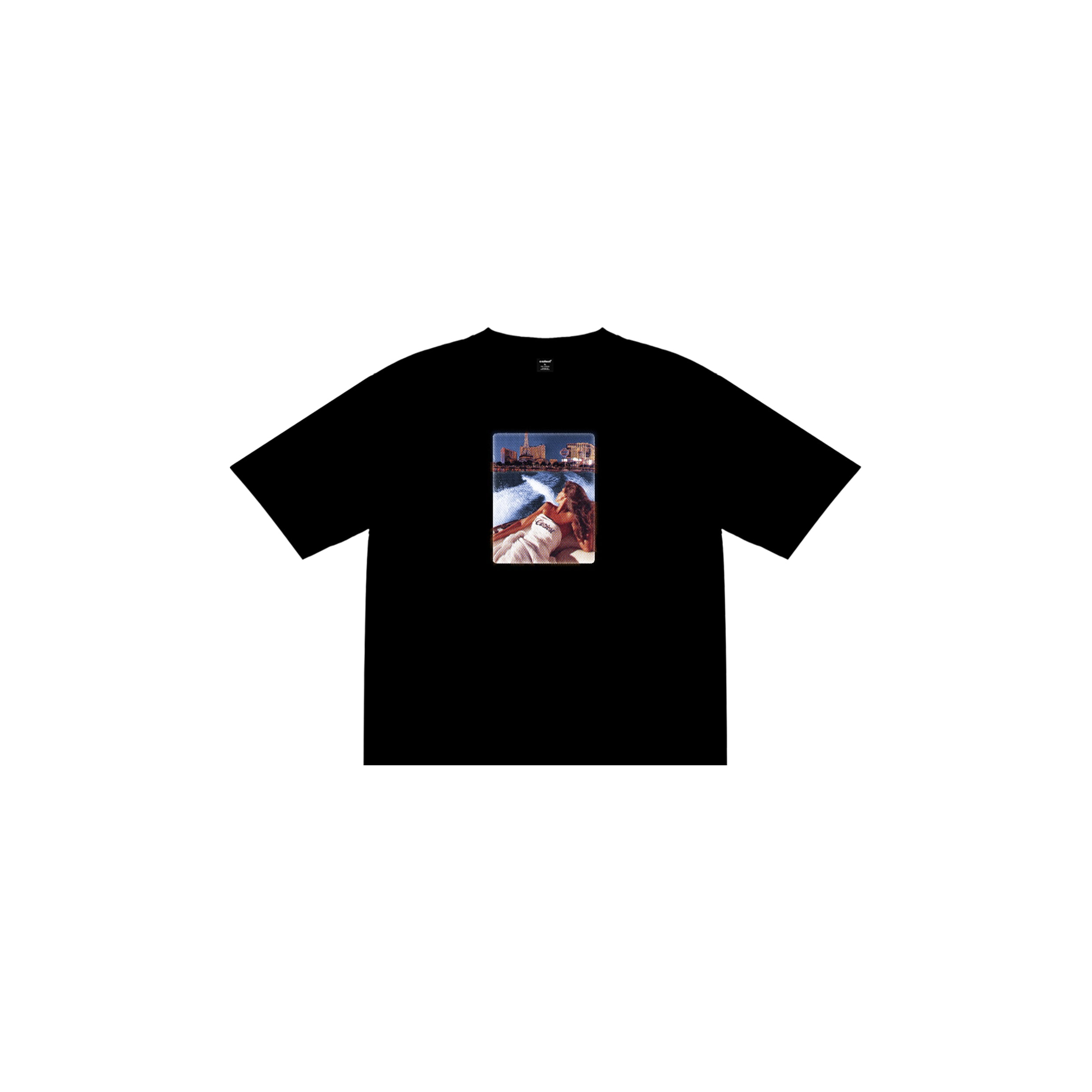 "Skyline" Tee in Black Colorway