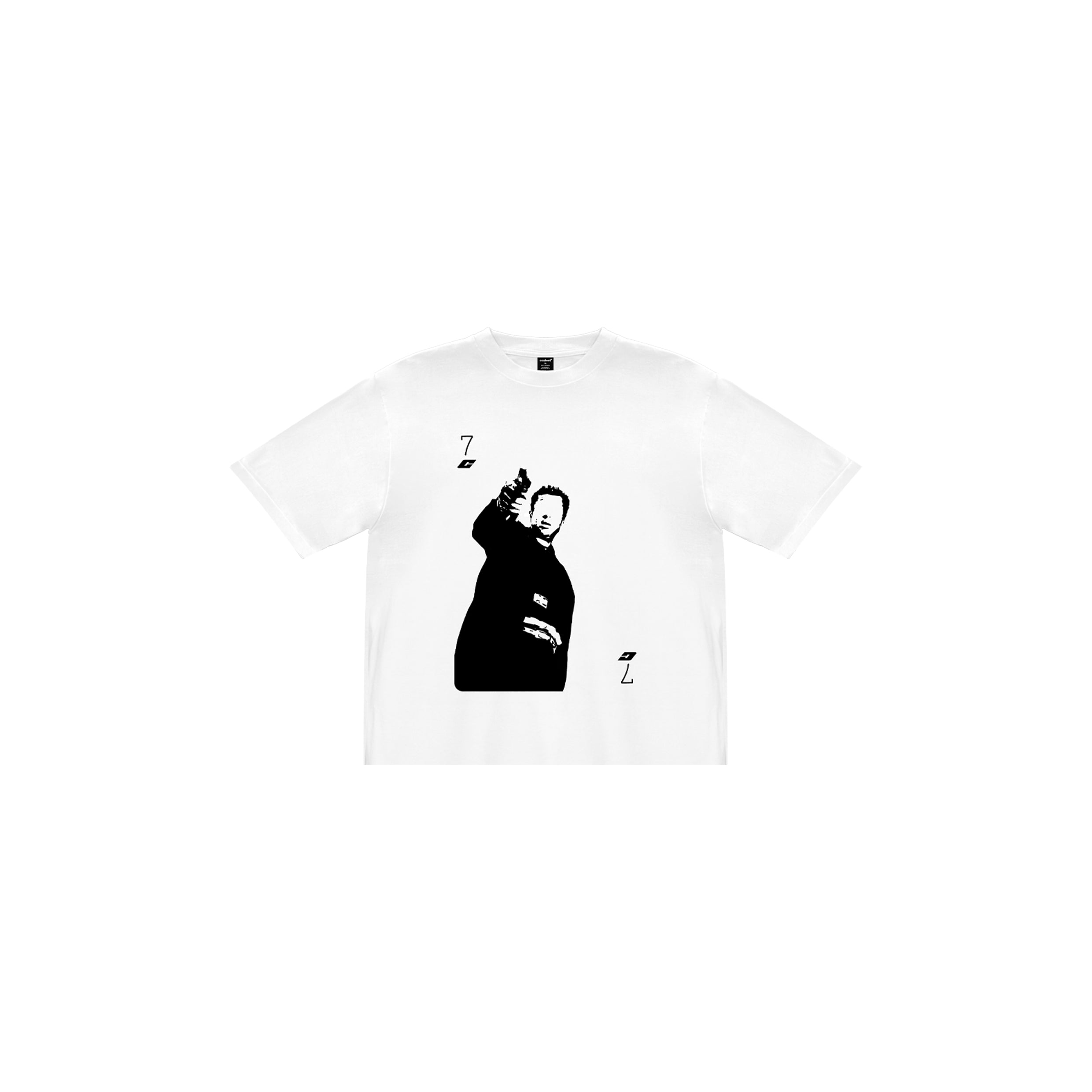 "Deck" Tee in White Colorway