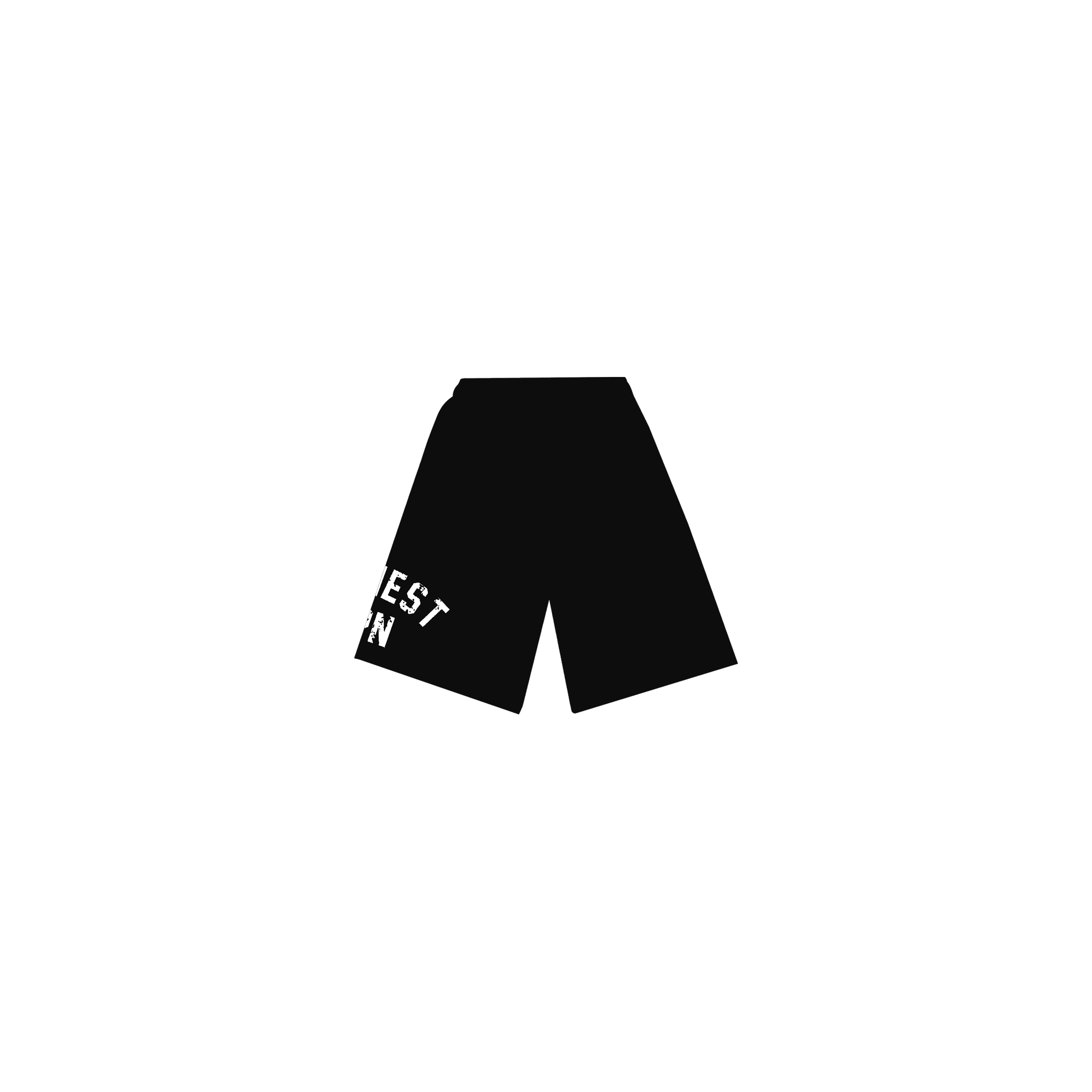 “ARC JPN” Sweatshort in Yellow and Black