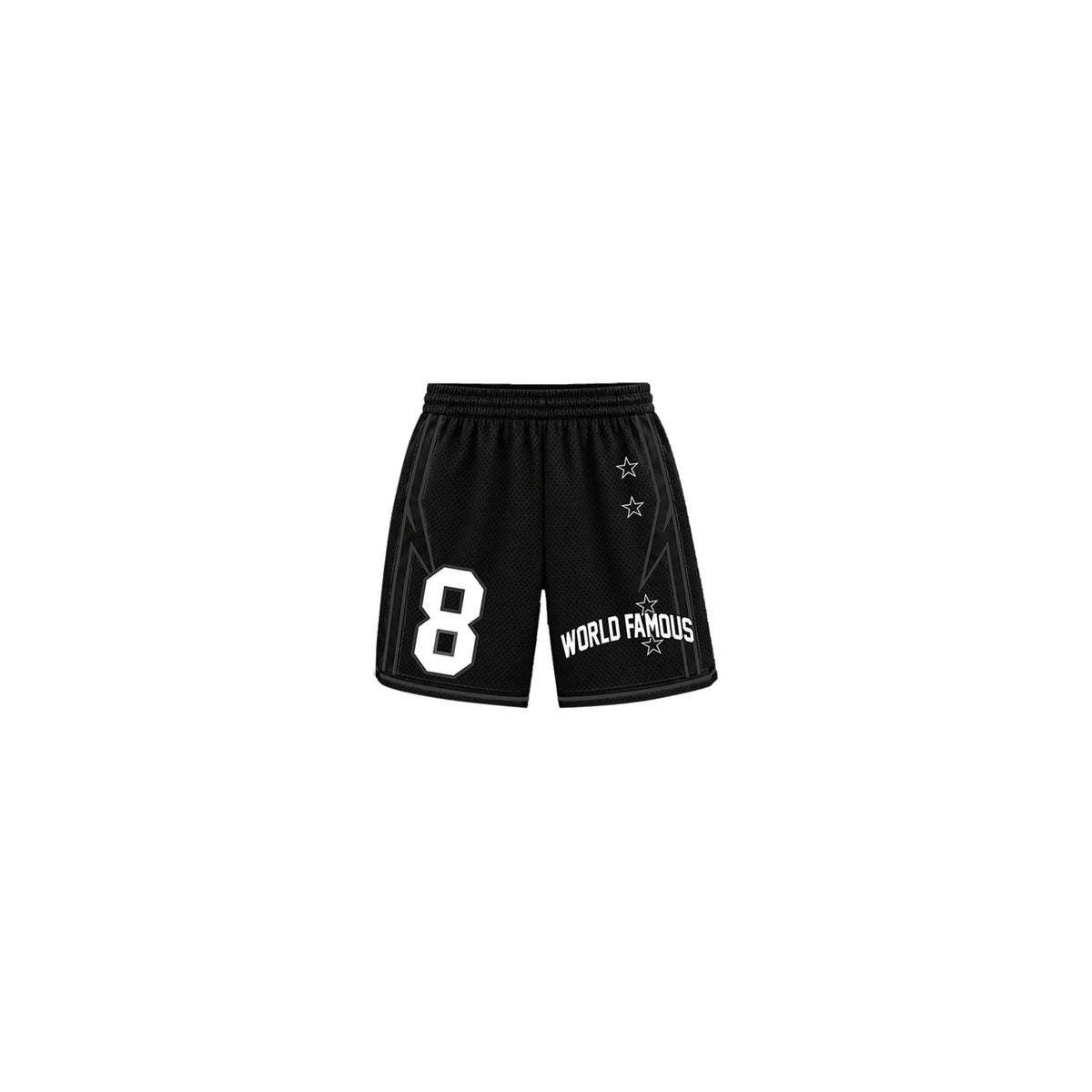 "Cozieight" Shorts in Black