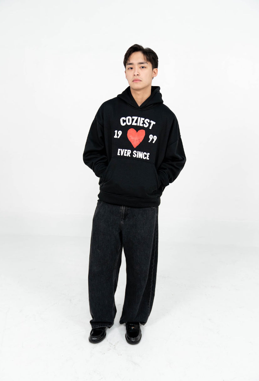"1999" Hoodie in Black Colorway