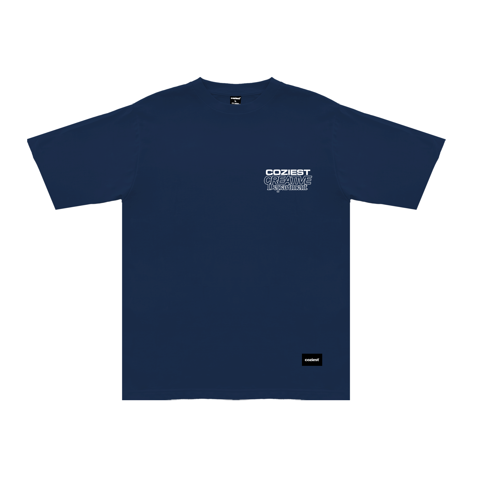 “Artist” Tee in Navy Blue Colorway