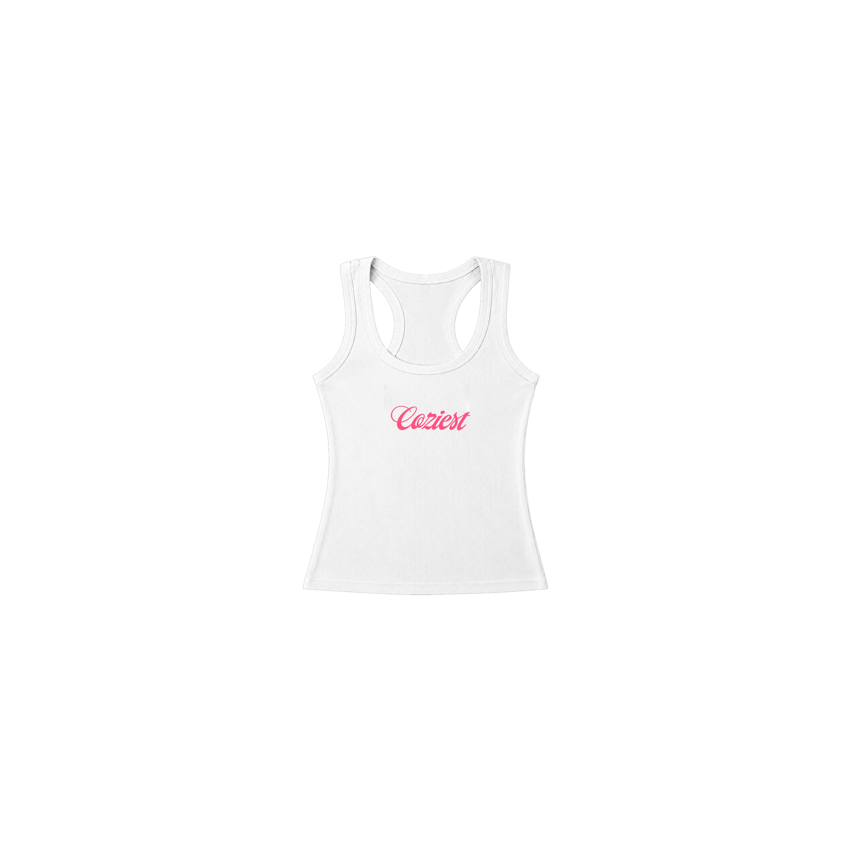 “Grillz” Tank Top in White, Blue and Green