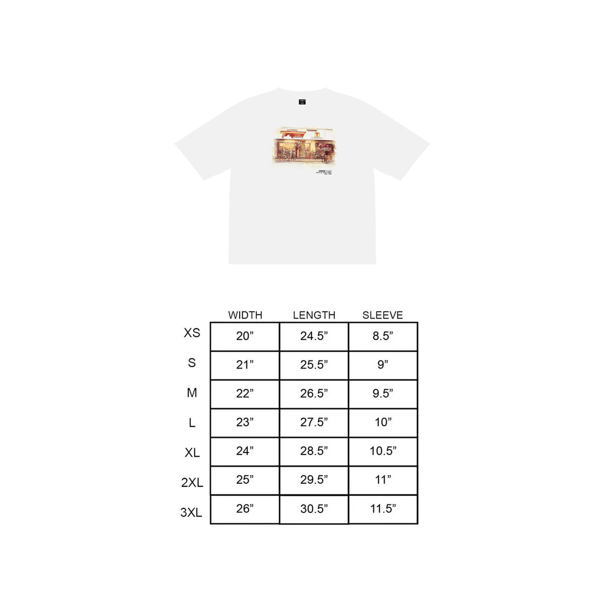“OG" Shirt in White