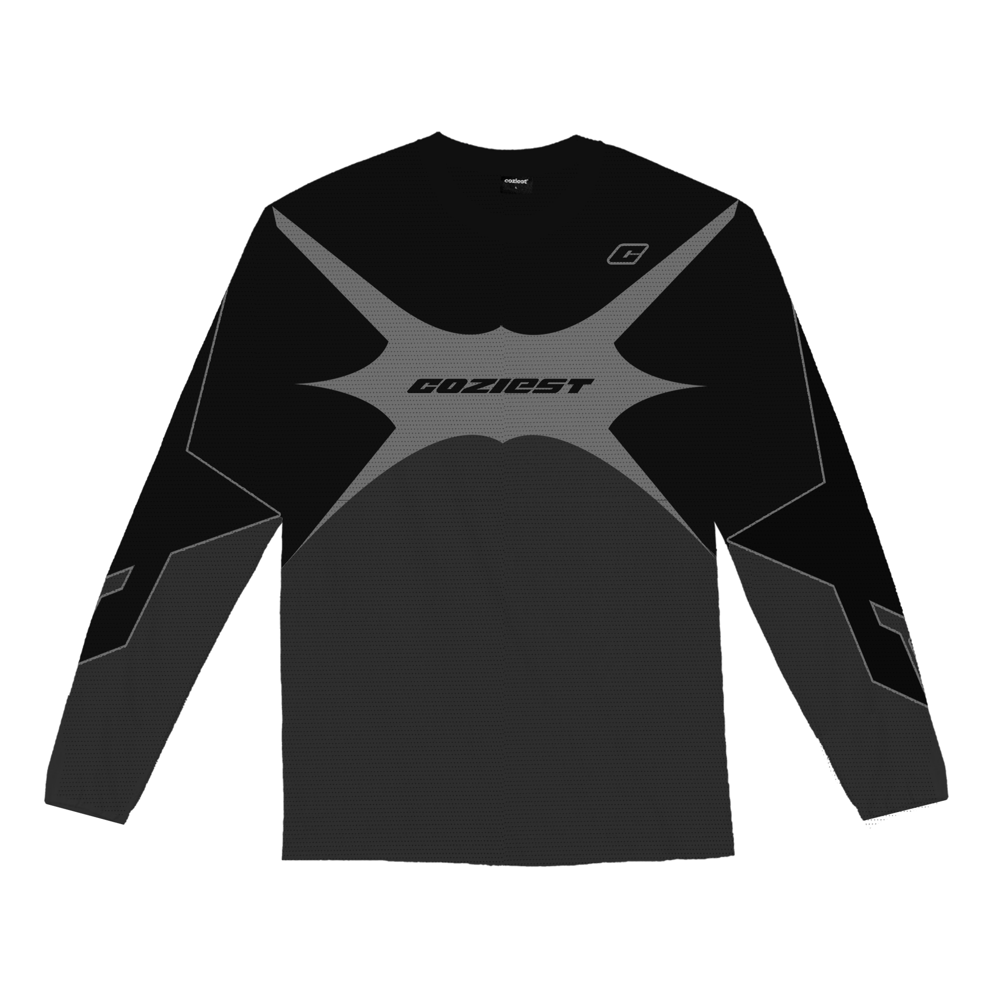 "Rider" Long-sleeves in Black Colorway