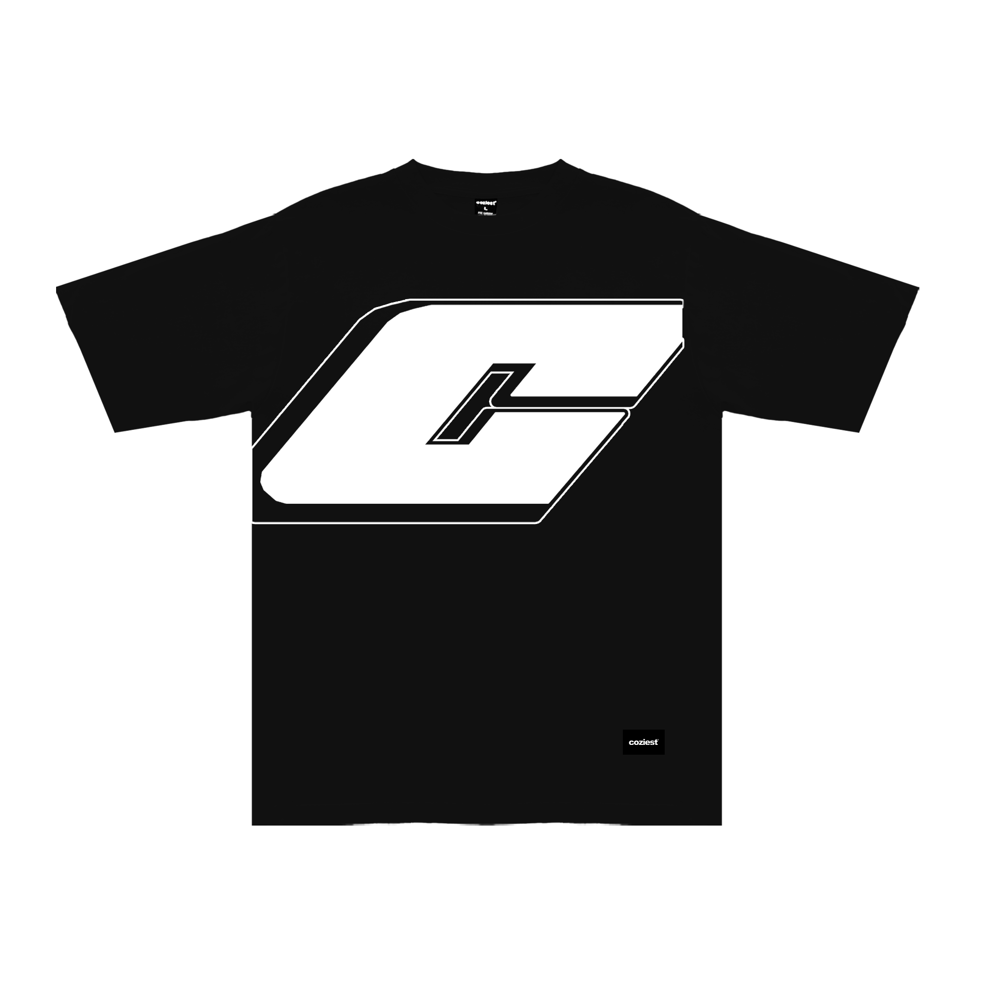 “Big C” tee in Black Colorway