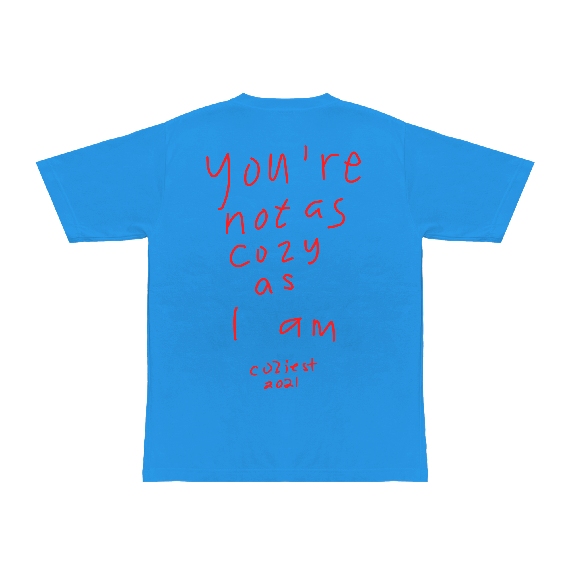 "CJ" Tee in Sky Blue Colorway