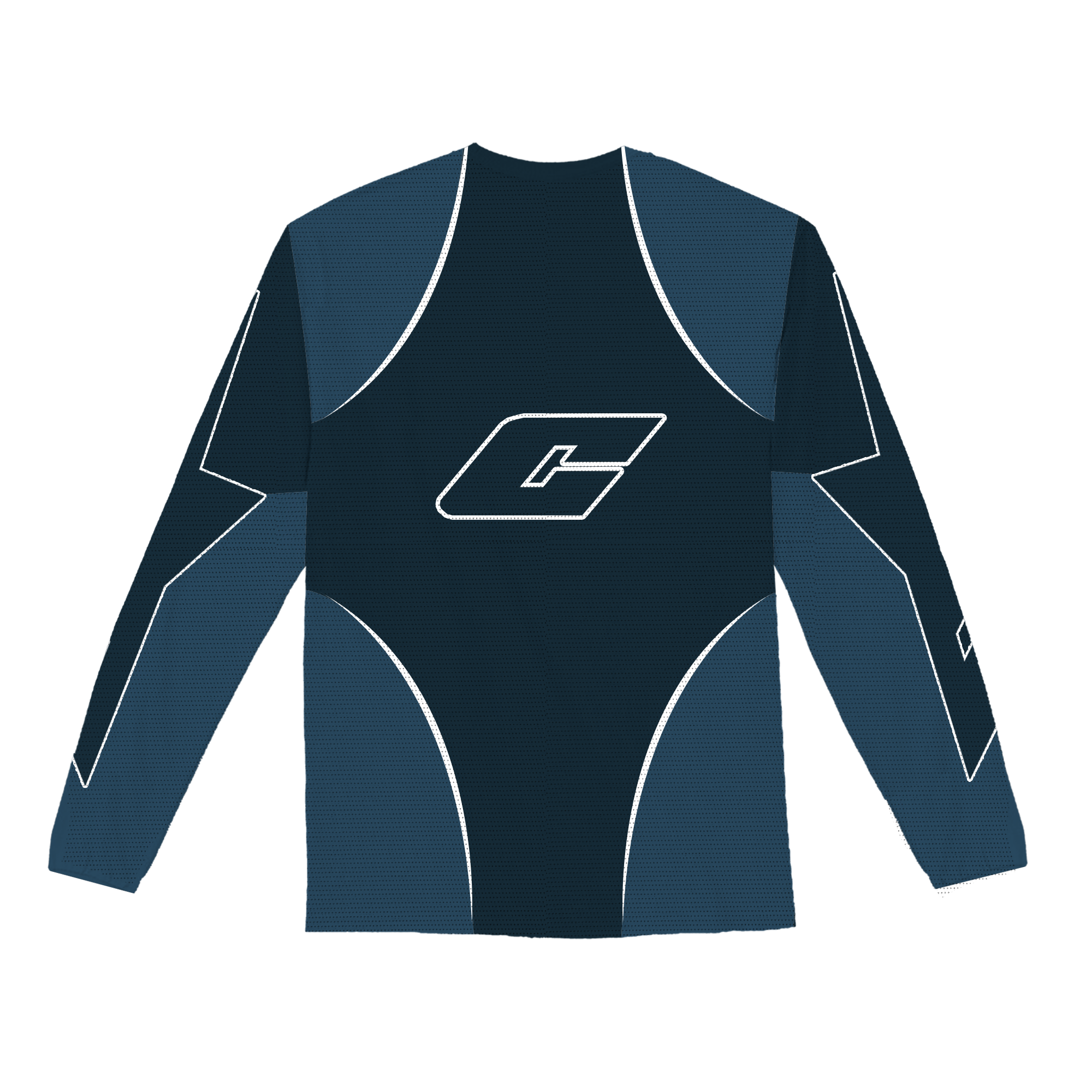 "Rider" Long-sleeves in Blue Colorway