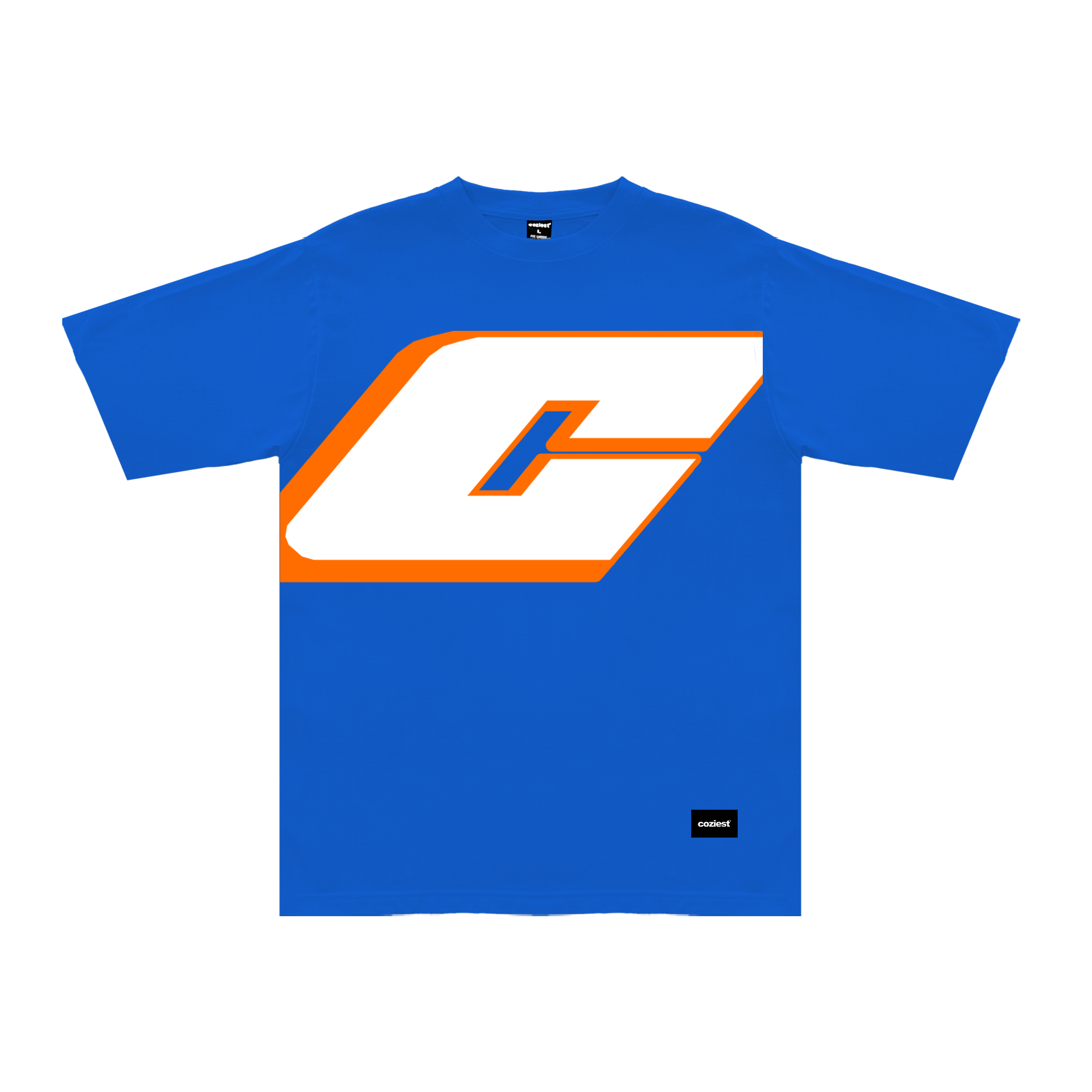 “Big C” tee in Blue Colorway
