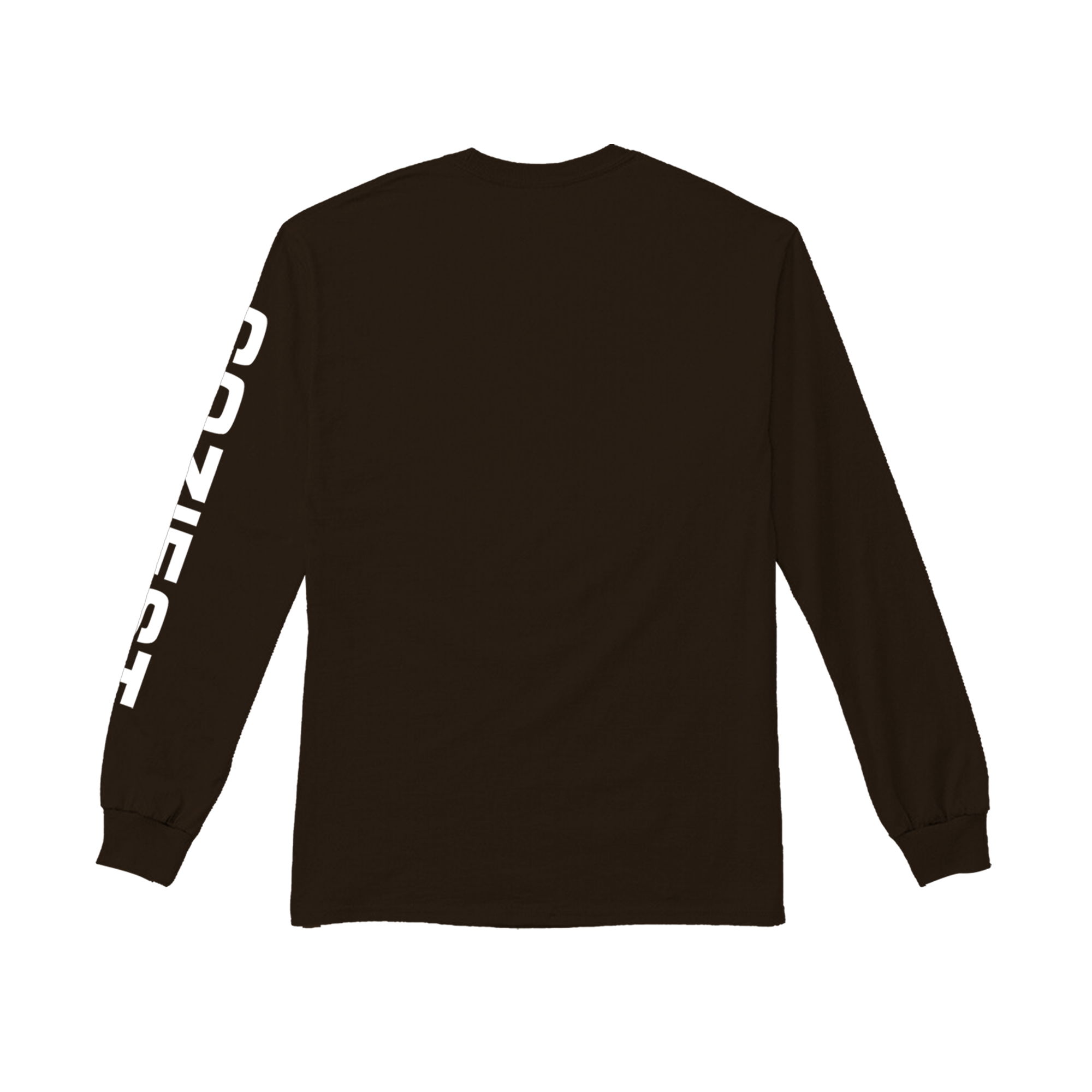 “Workwear” Long Sleeve Tee in Choco Brown Colorway