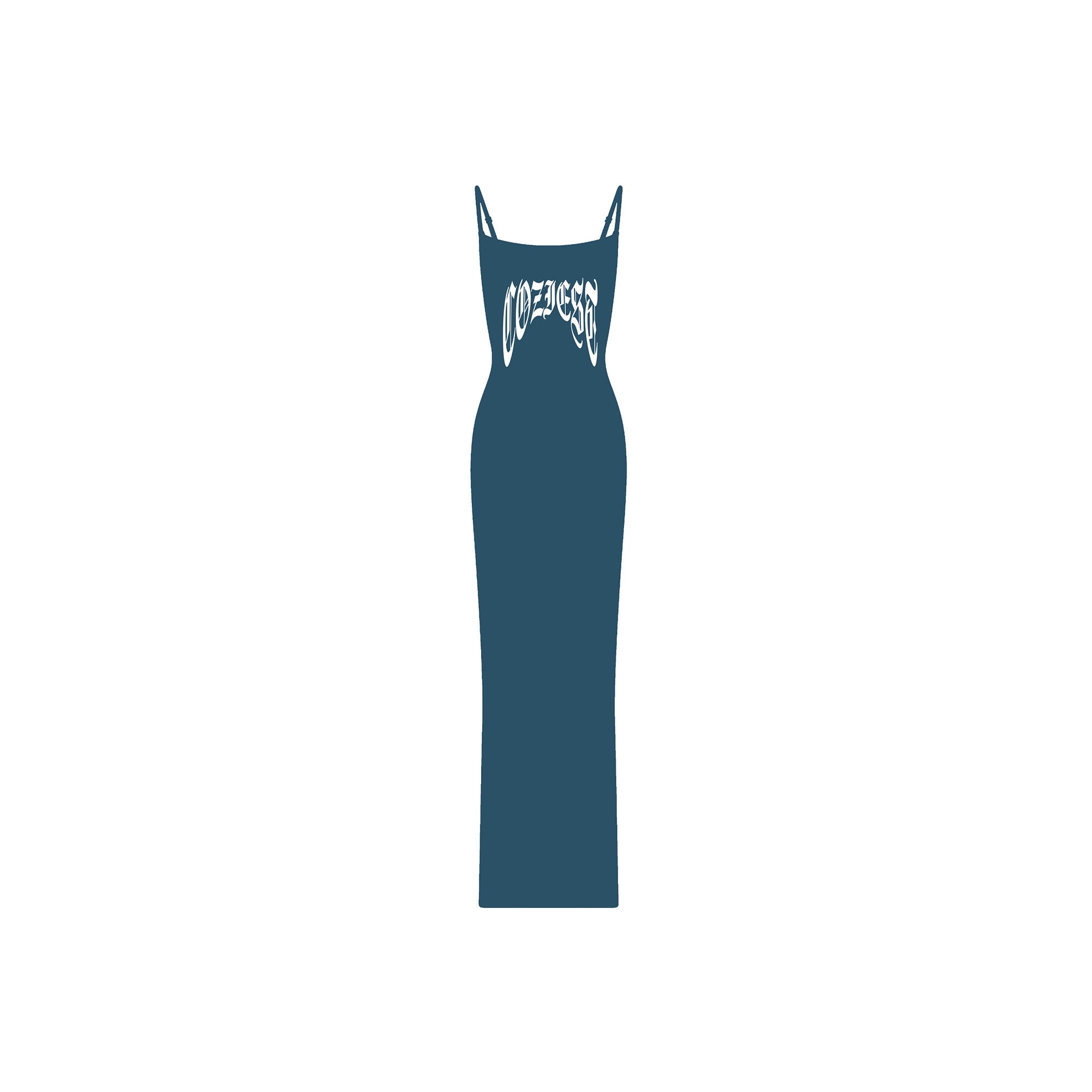 "The Fifth" Dress in Blue Colorway