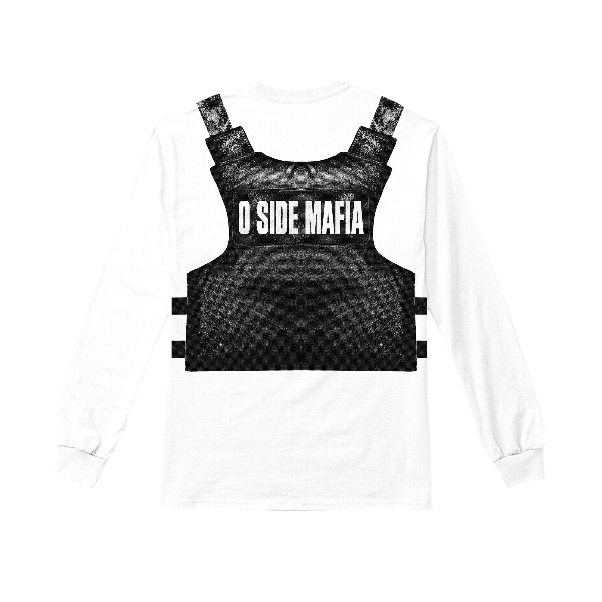 “Bulletproof” Pullover in White Colorway
