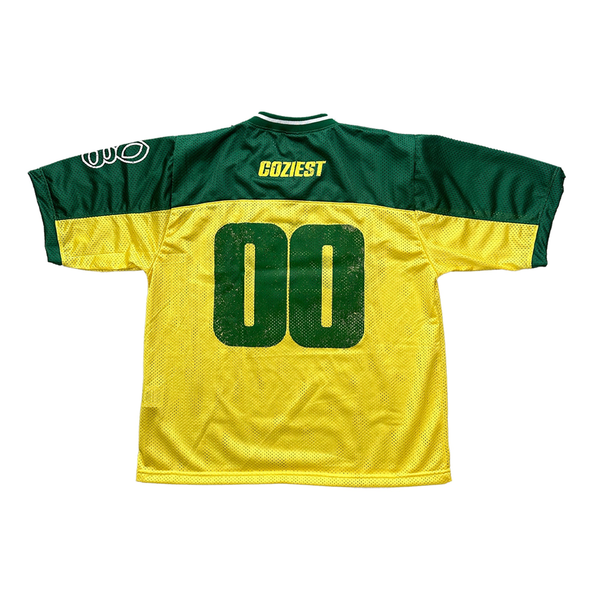 "Retro" Mesh Jersey in Green Colorway