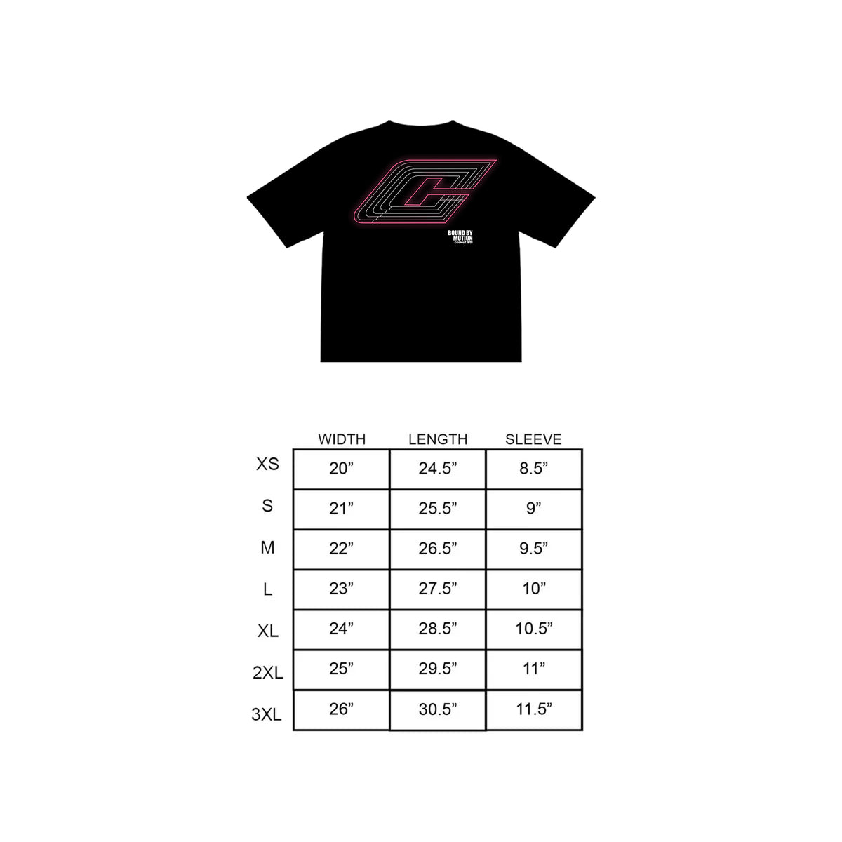 "Track" Shirt in Black