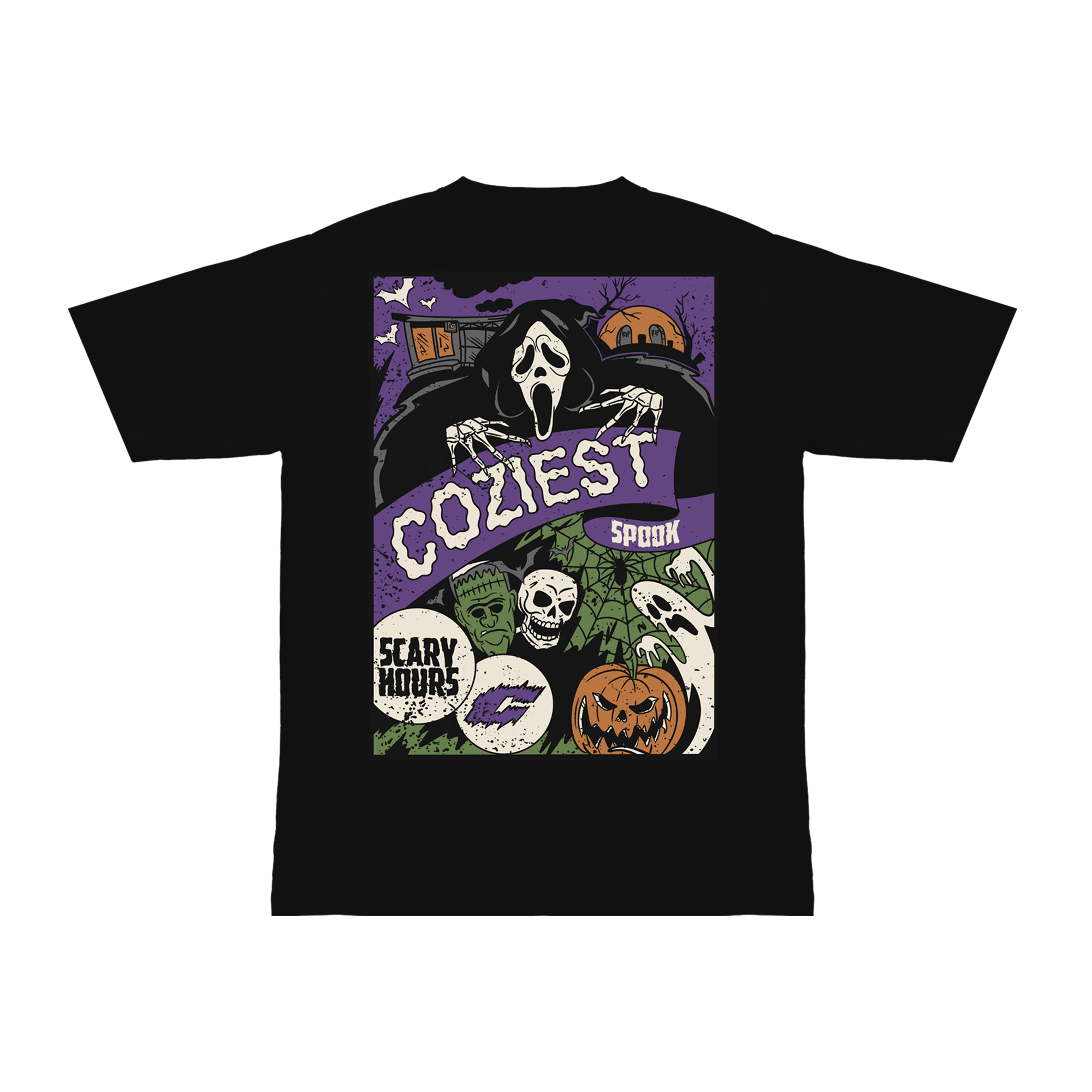 "Comic" Tee in Black Colorway
