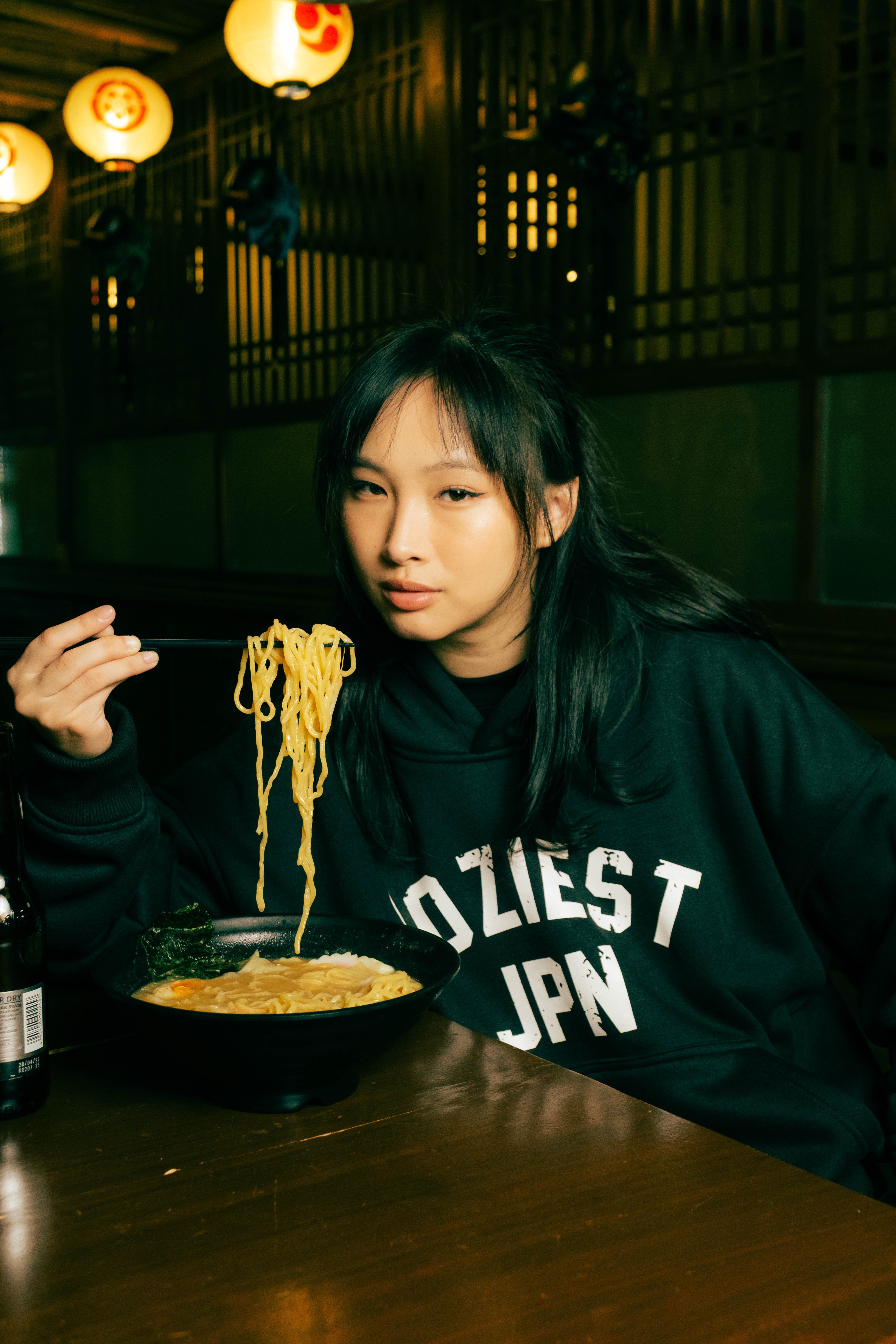 “ARC JPN” Hoodie in Yellow and Black Colorway