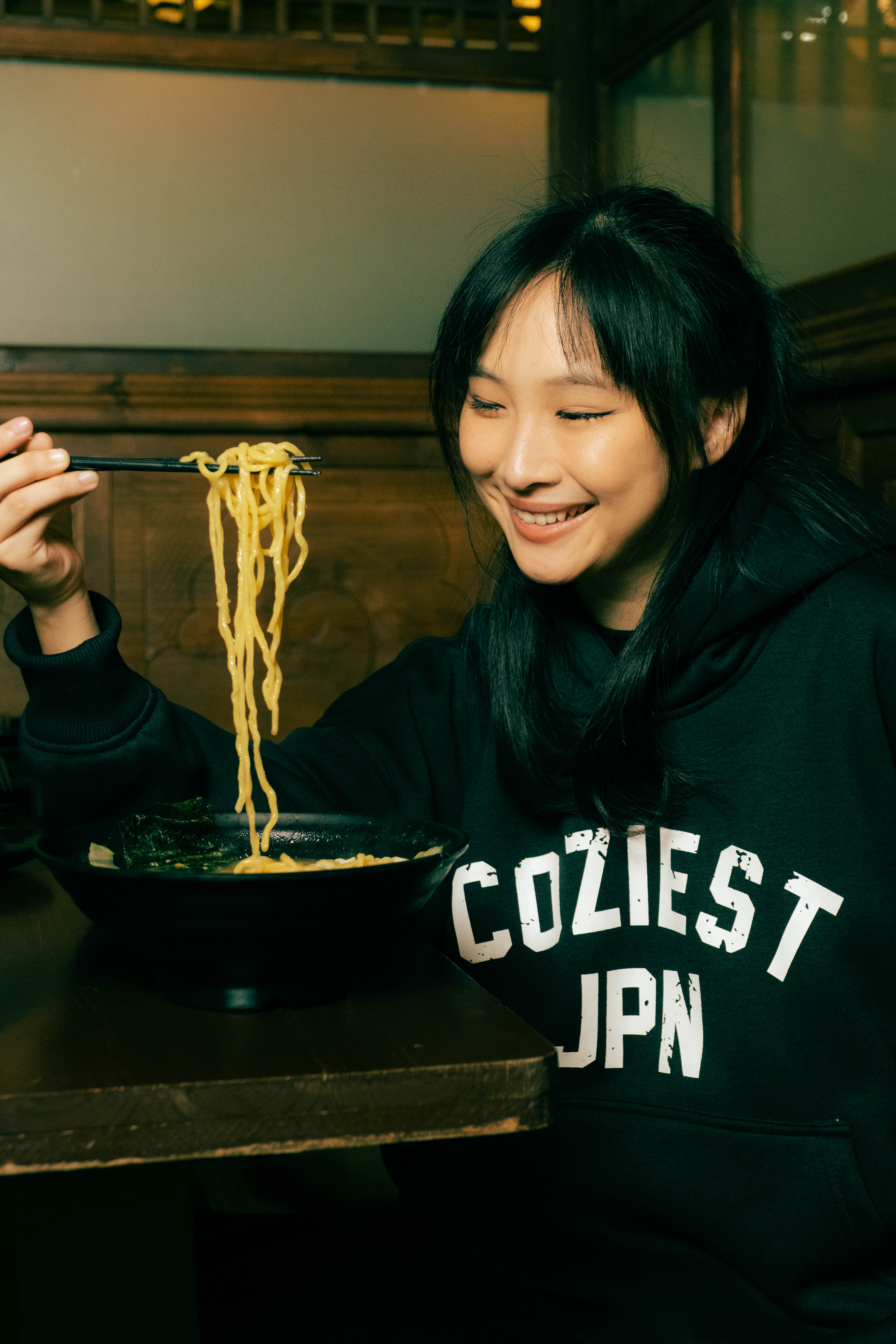 “ARC JPN” Hoodie in Yellow and Black Colorway