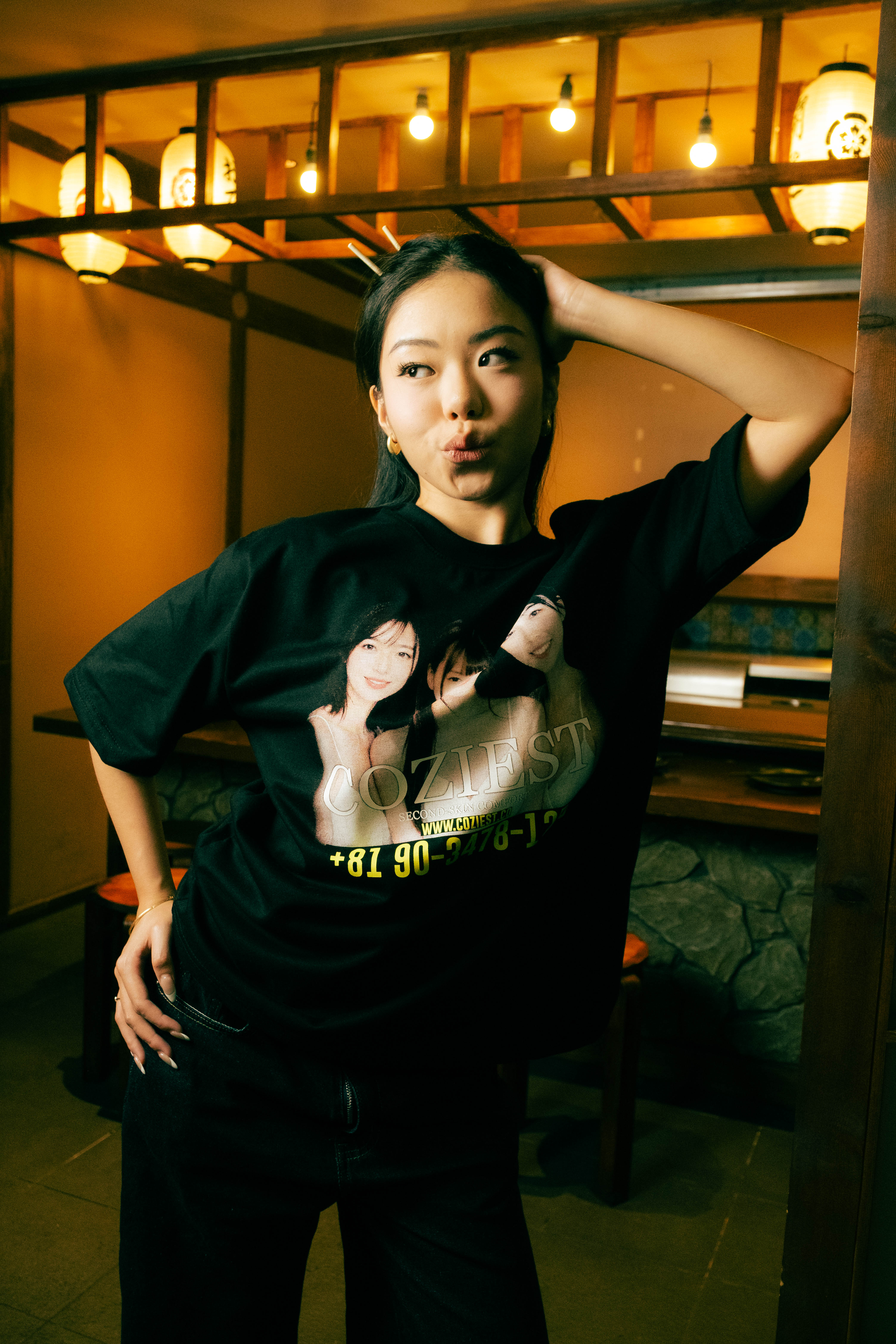 “Second Skin” Shirt in Black