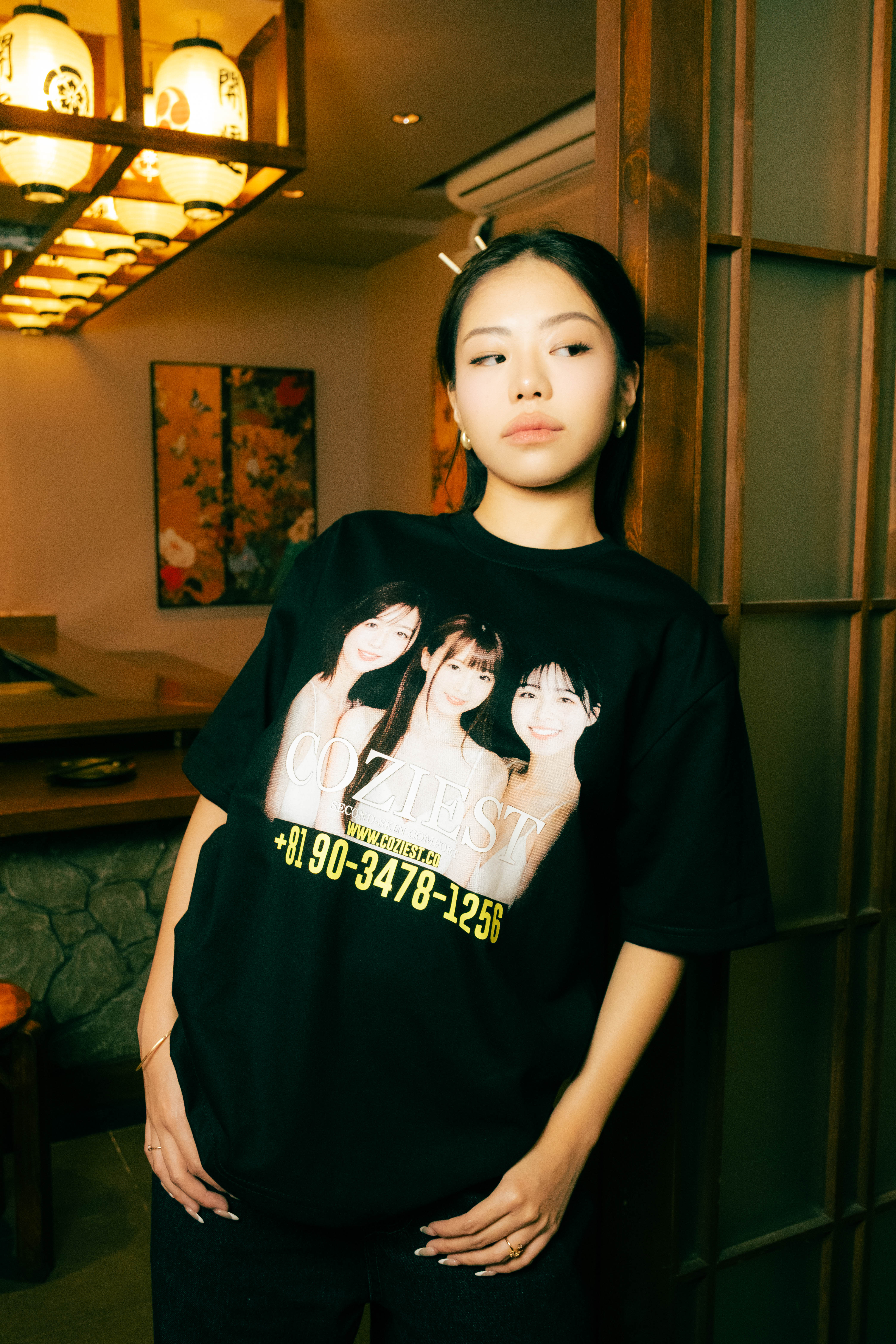 “Second Skin” Shirt in Black