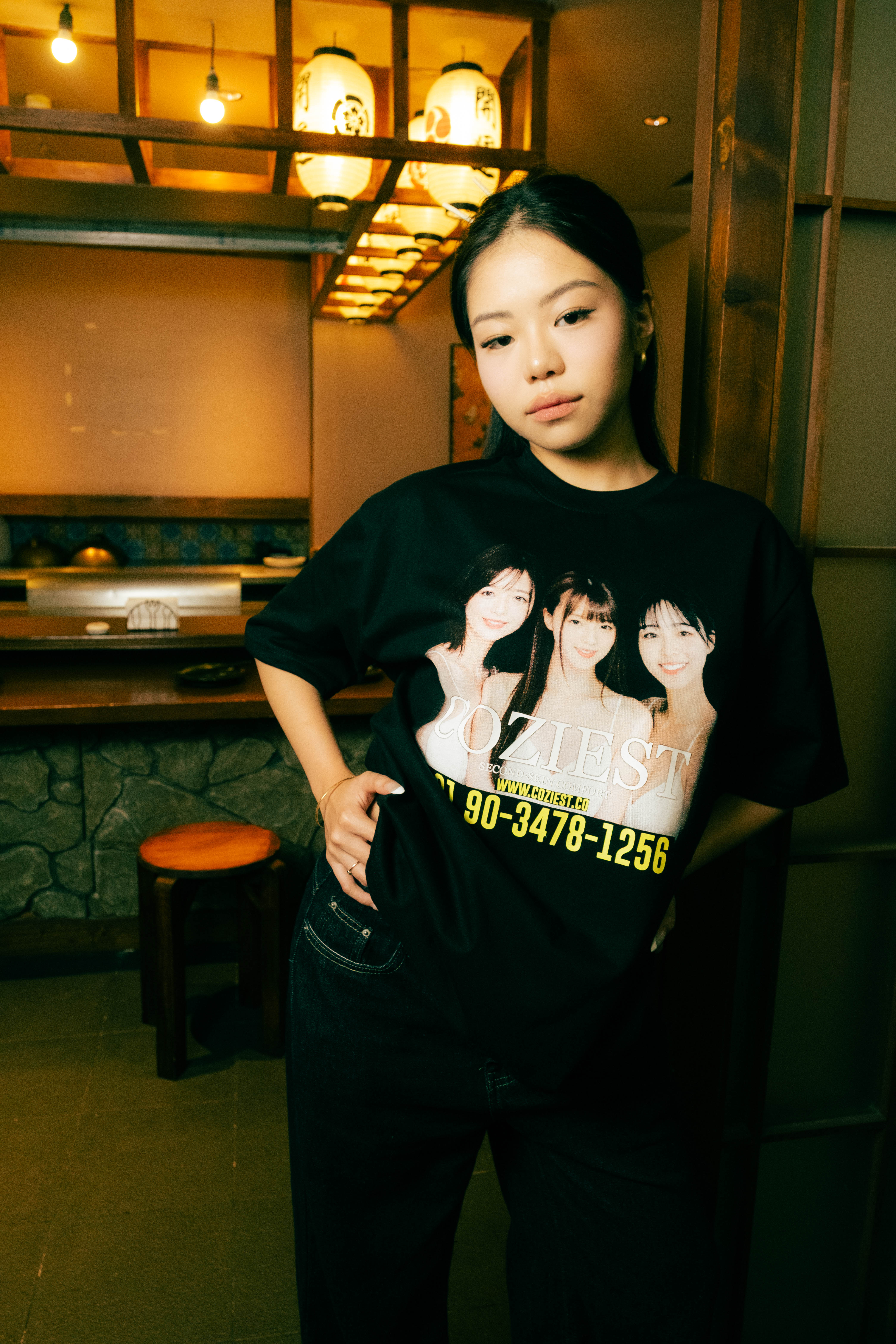 “Second Skin” Shirt in Black