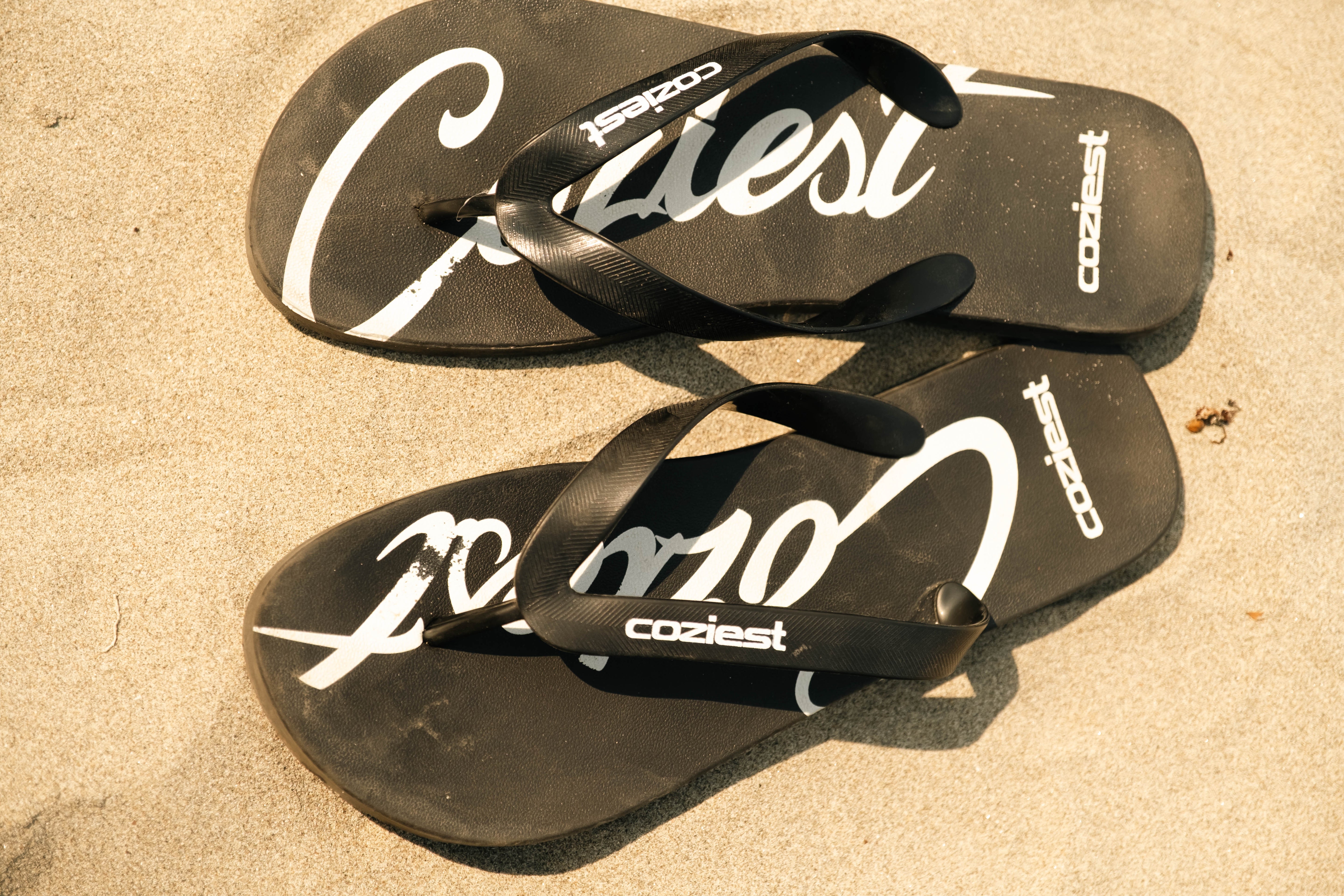 "26 Flip Flops" in Black, Fatigue and Yellow Colorway