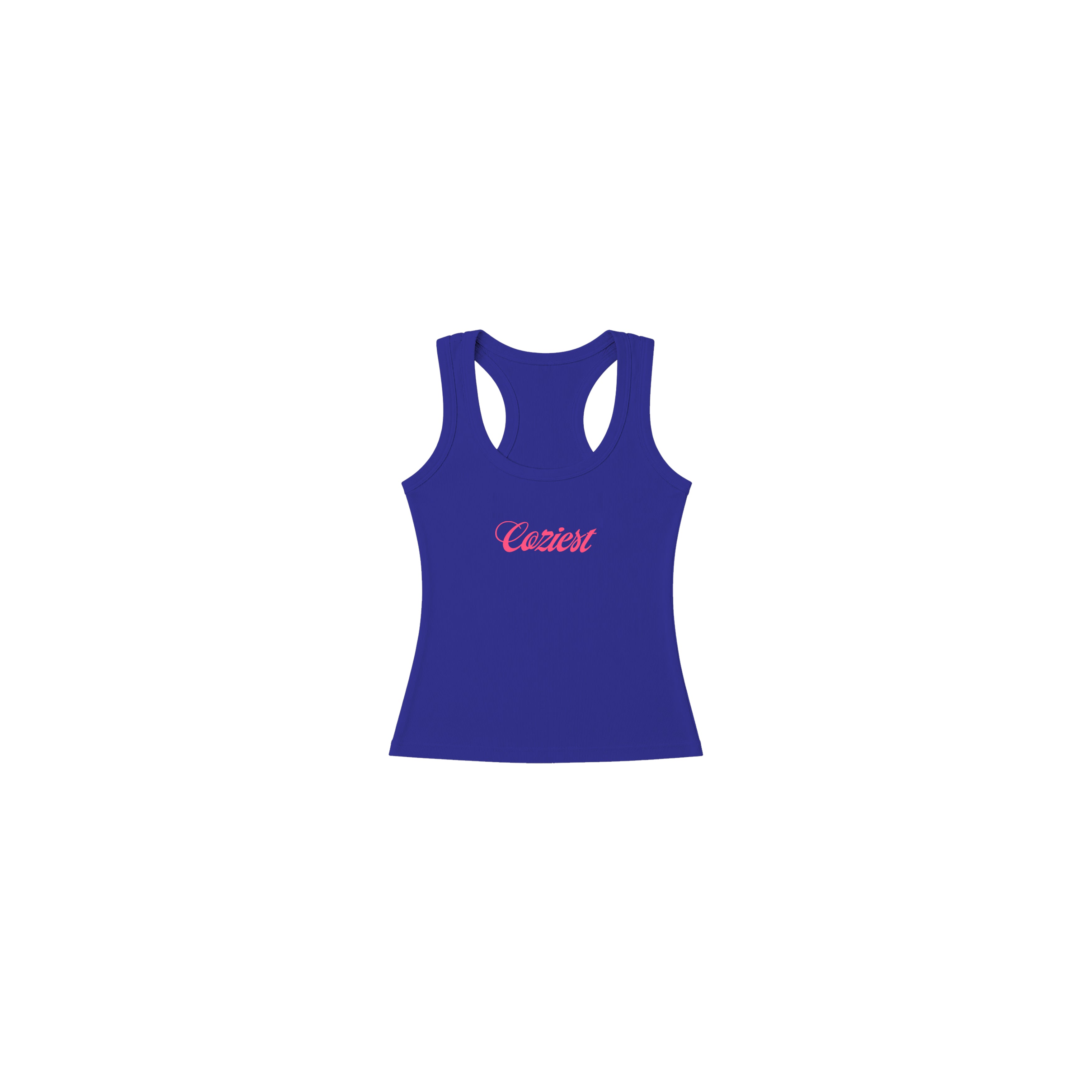 “Grillz” Tank Top in White, Blue and Green