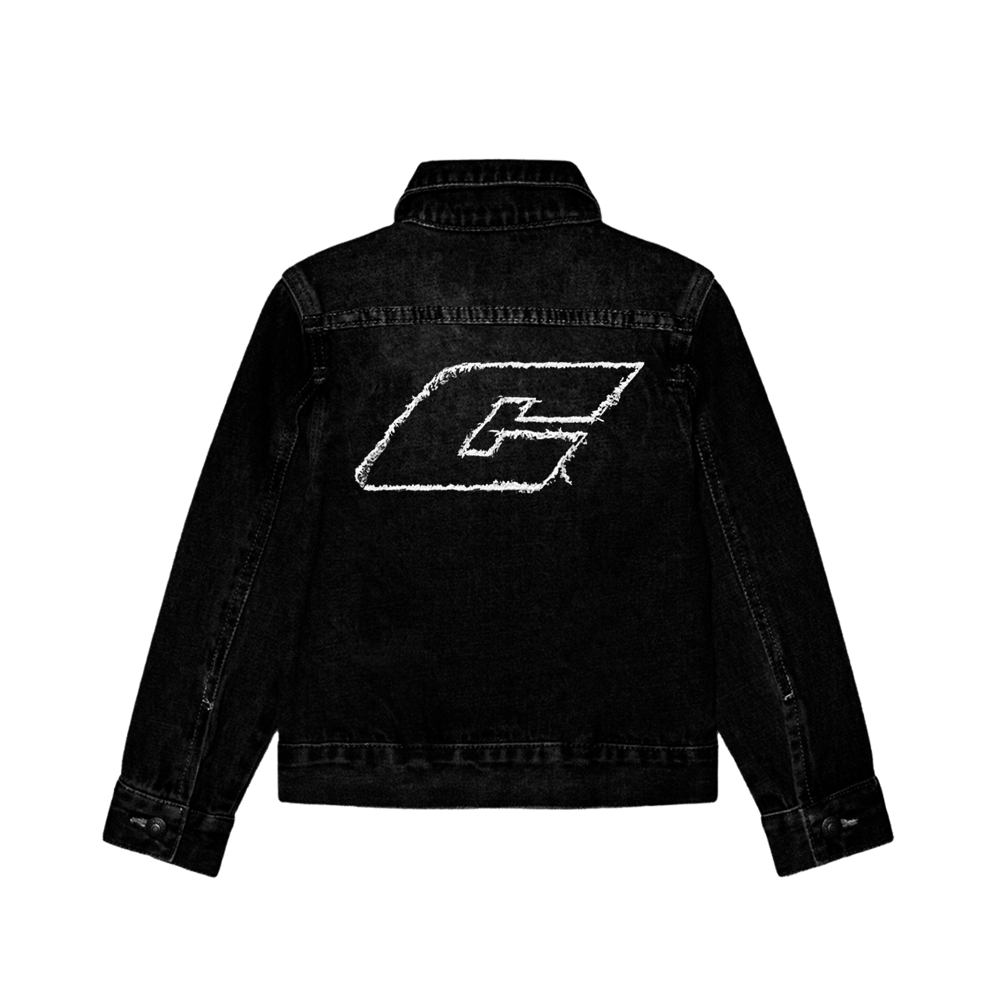 "The Fifth" Denim Jacket in Black Colorway