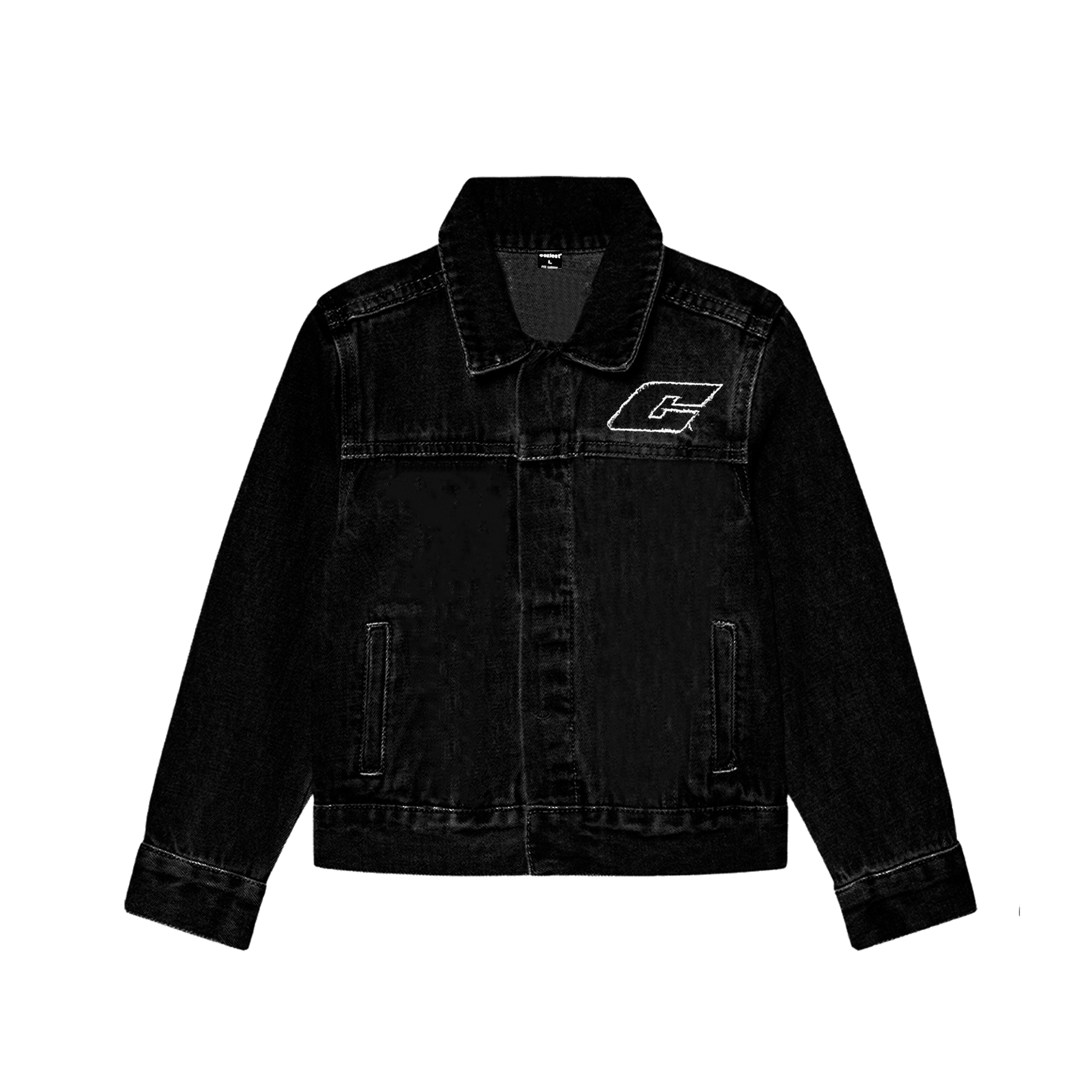 "The Fifth" Denim Jacket in Black Colorway
