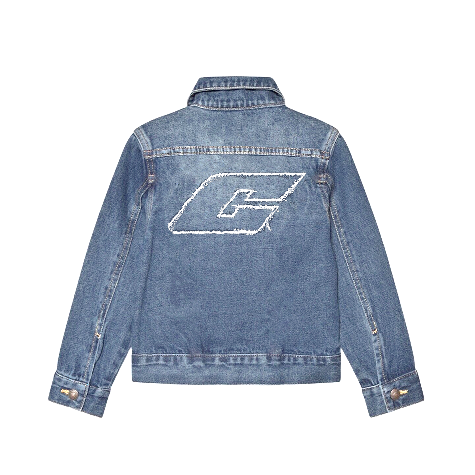 "The Fifth" Denim Jacket in Light Blue Colorway