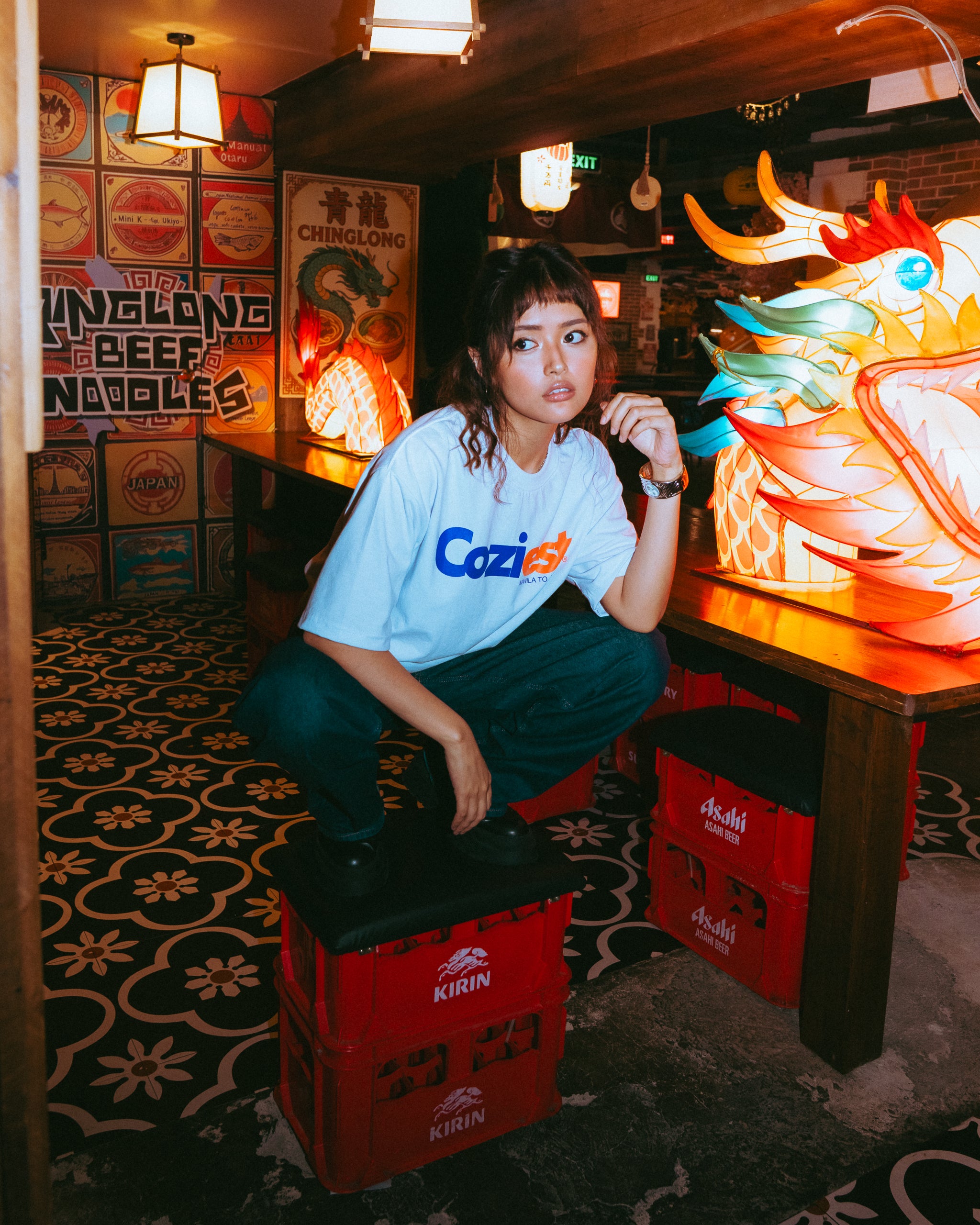 “Courier” Shirt in White