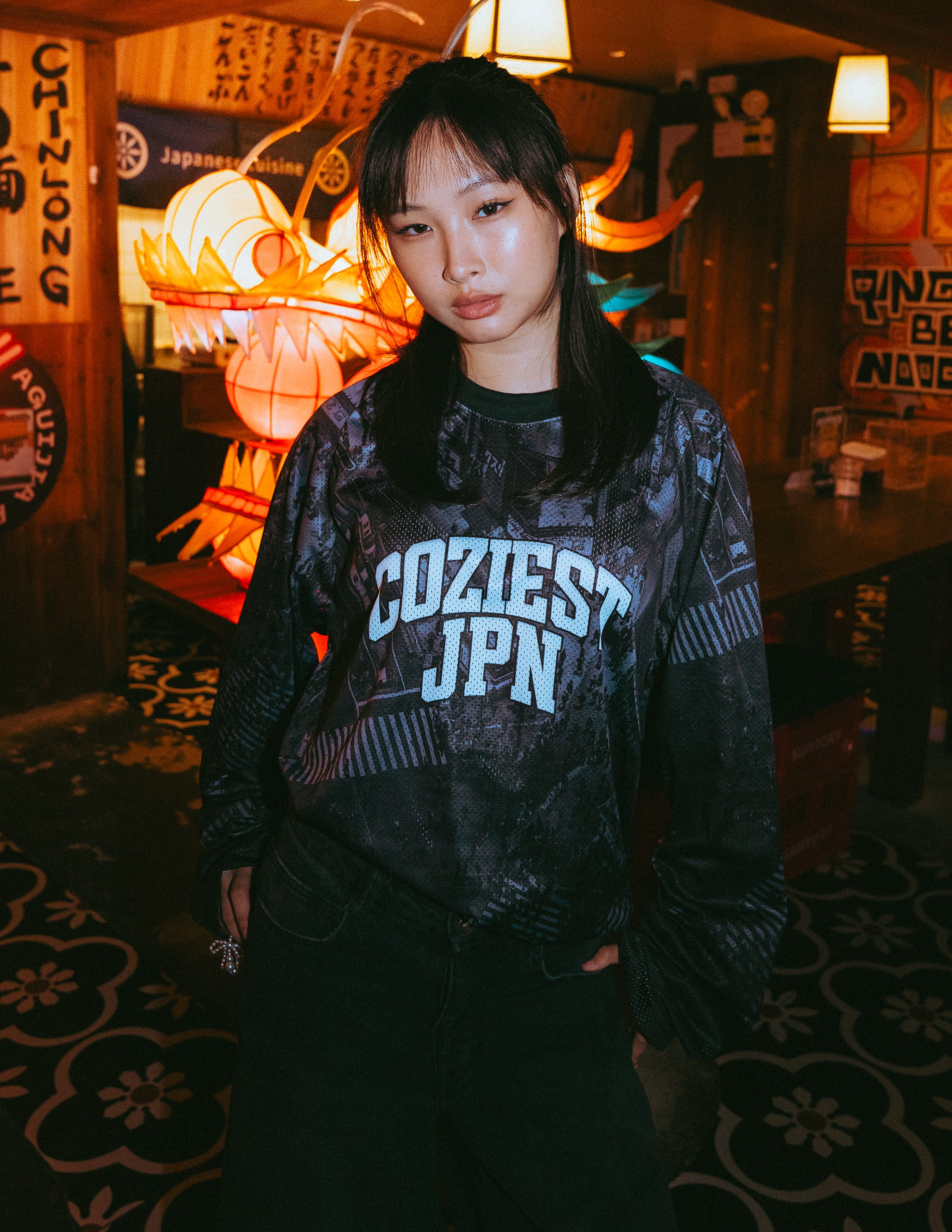 “Shibuya” Longsleeve in Black