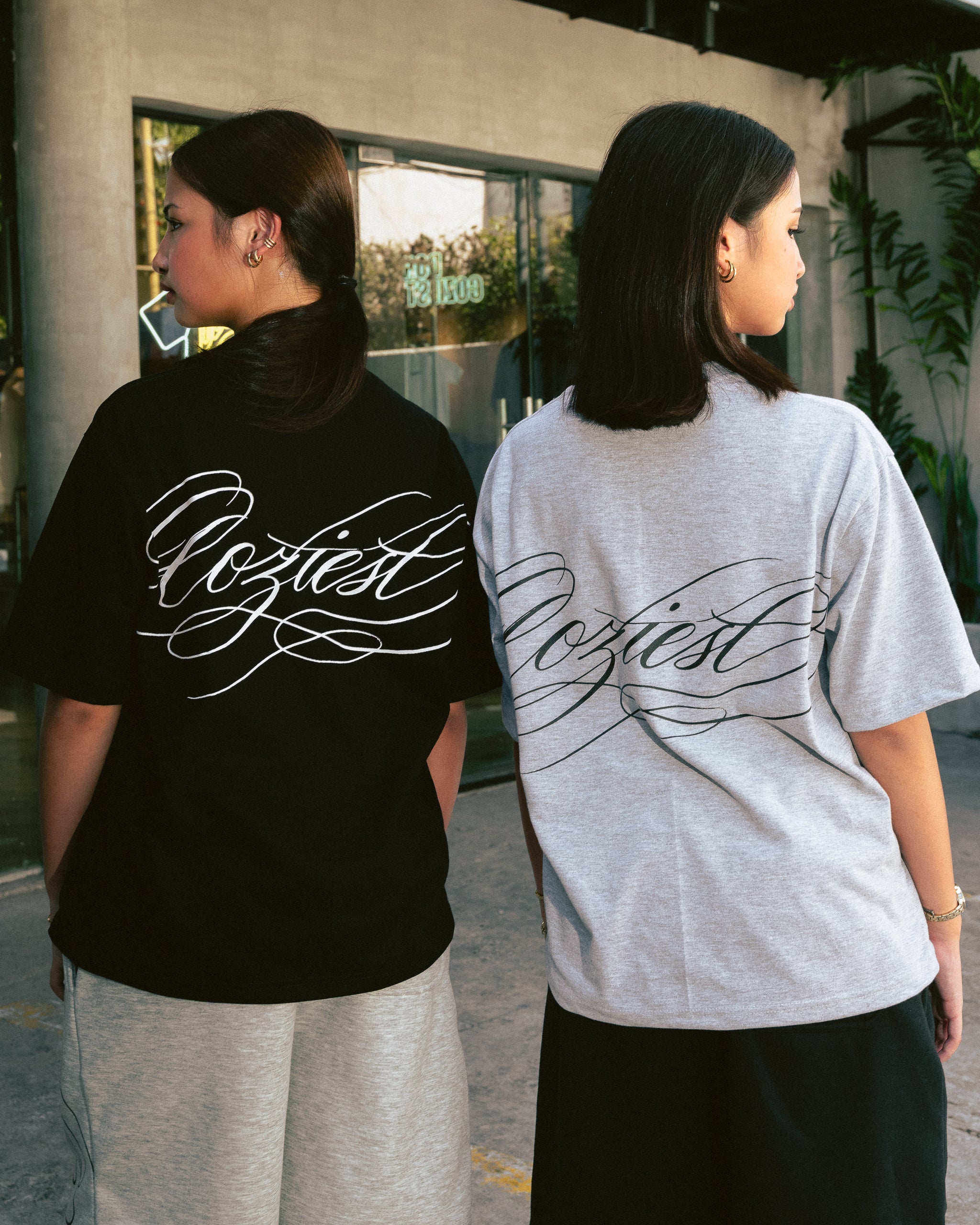 "Ink" Shirt in Black and Heather Gray Colorway