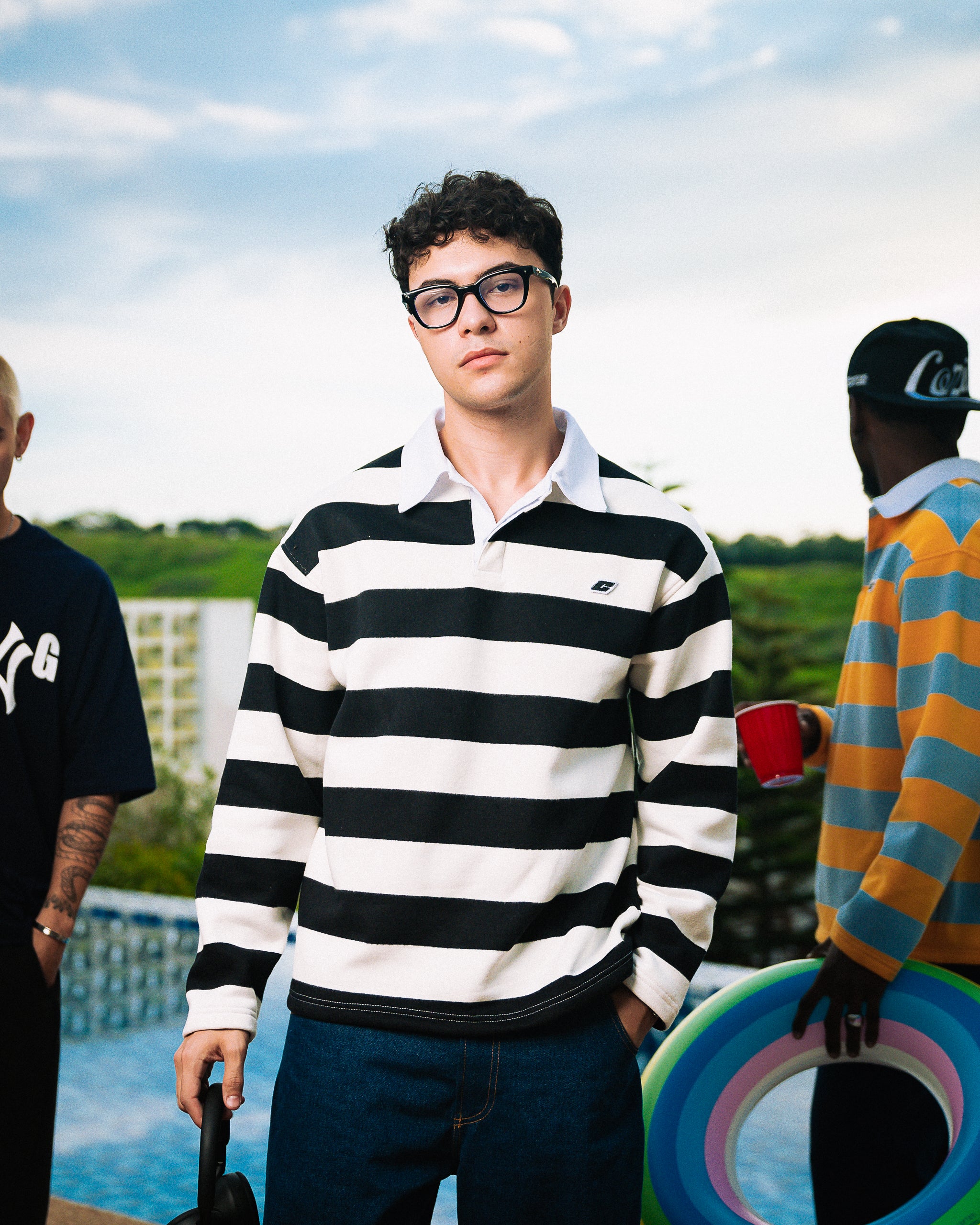 'Mono" Stripes Longsleeve