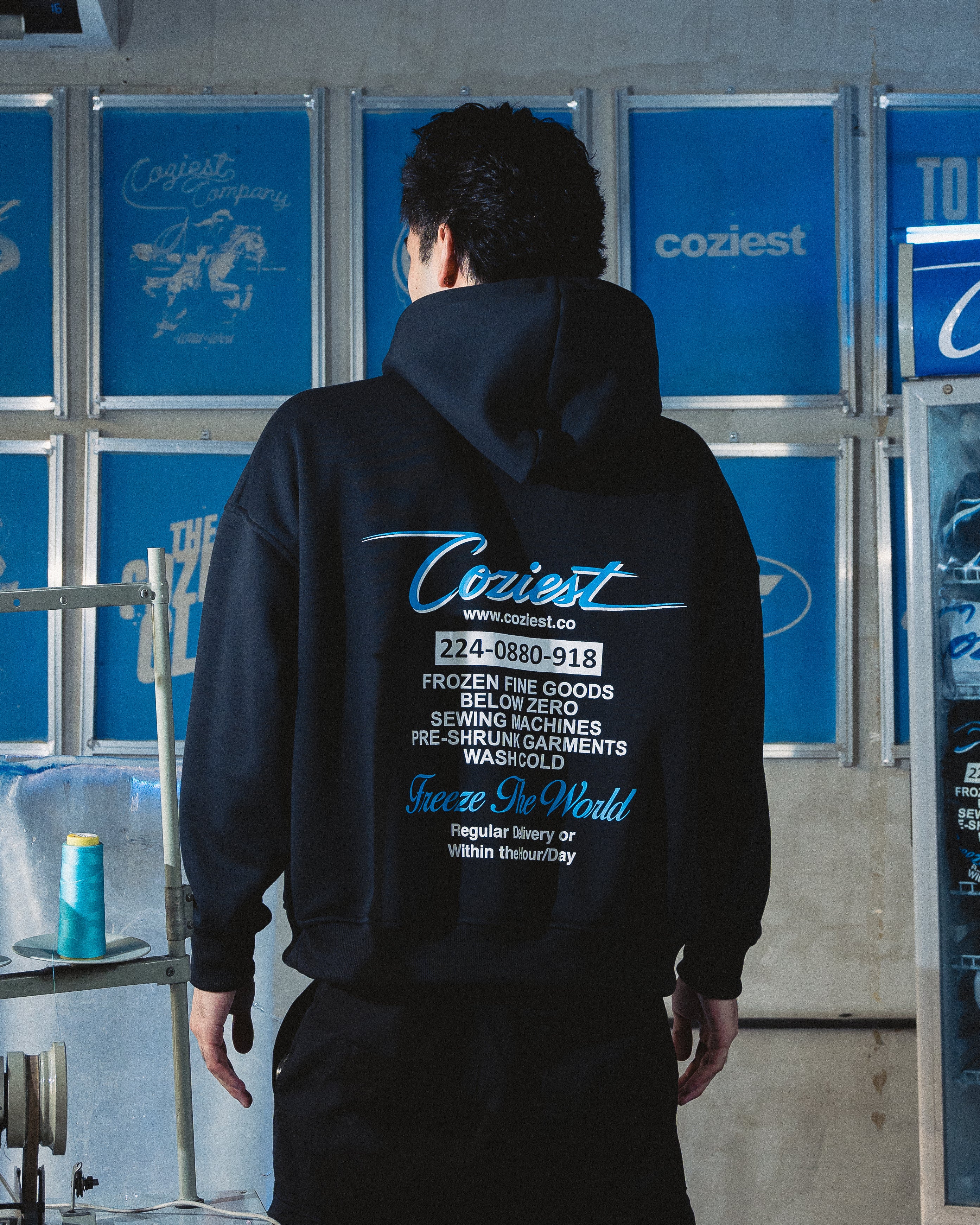 "Dealer OL Logo" Hoodie in Black Colorway