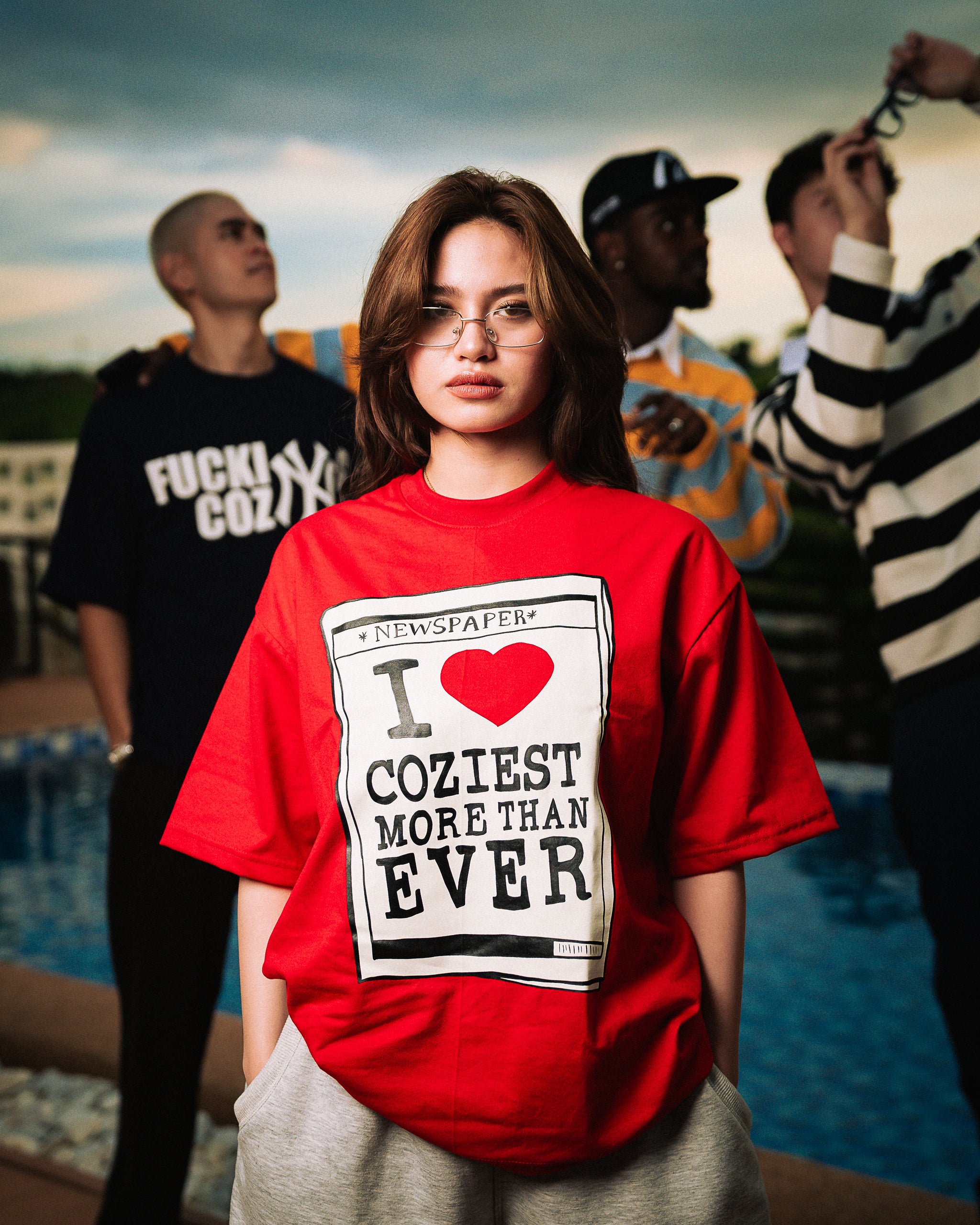 "More Than Ever" Tee in Red Colorway