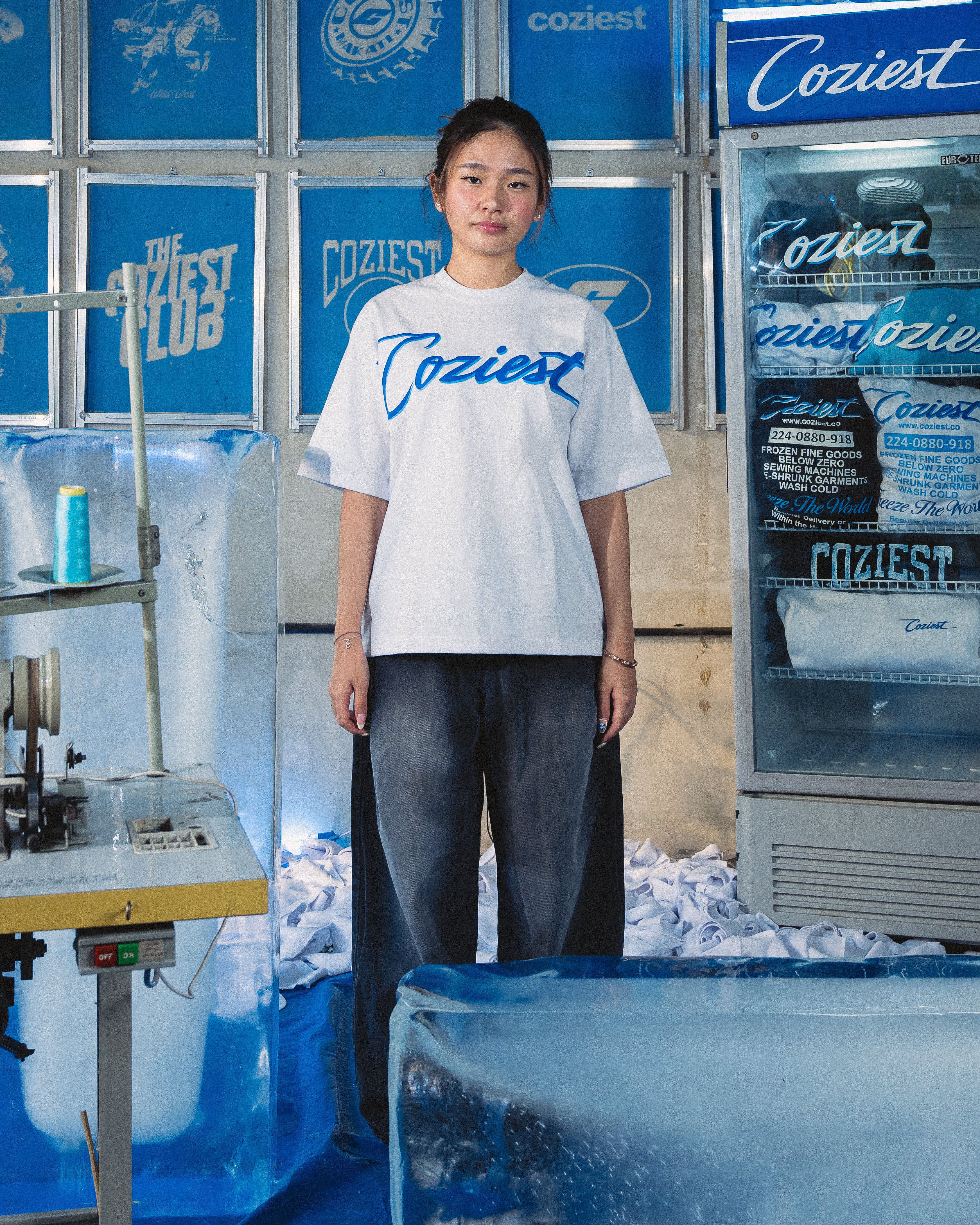 "Dealer Logo" Tee in White Colorway