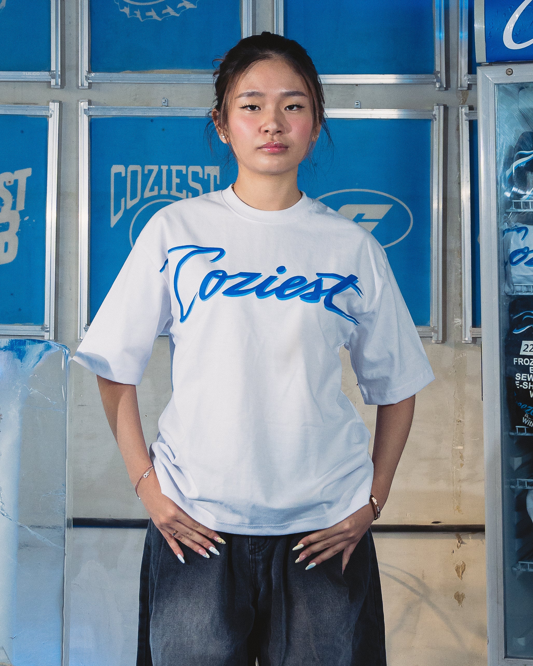 "Dealer Logo" Tee in White Colorway
