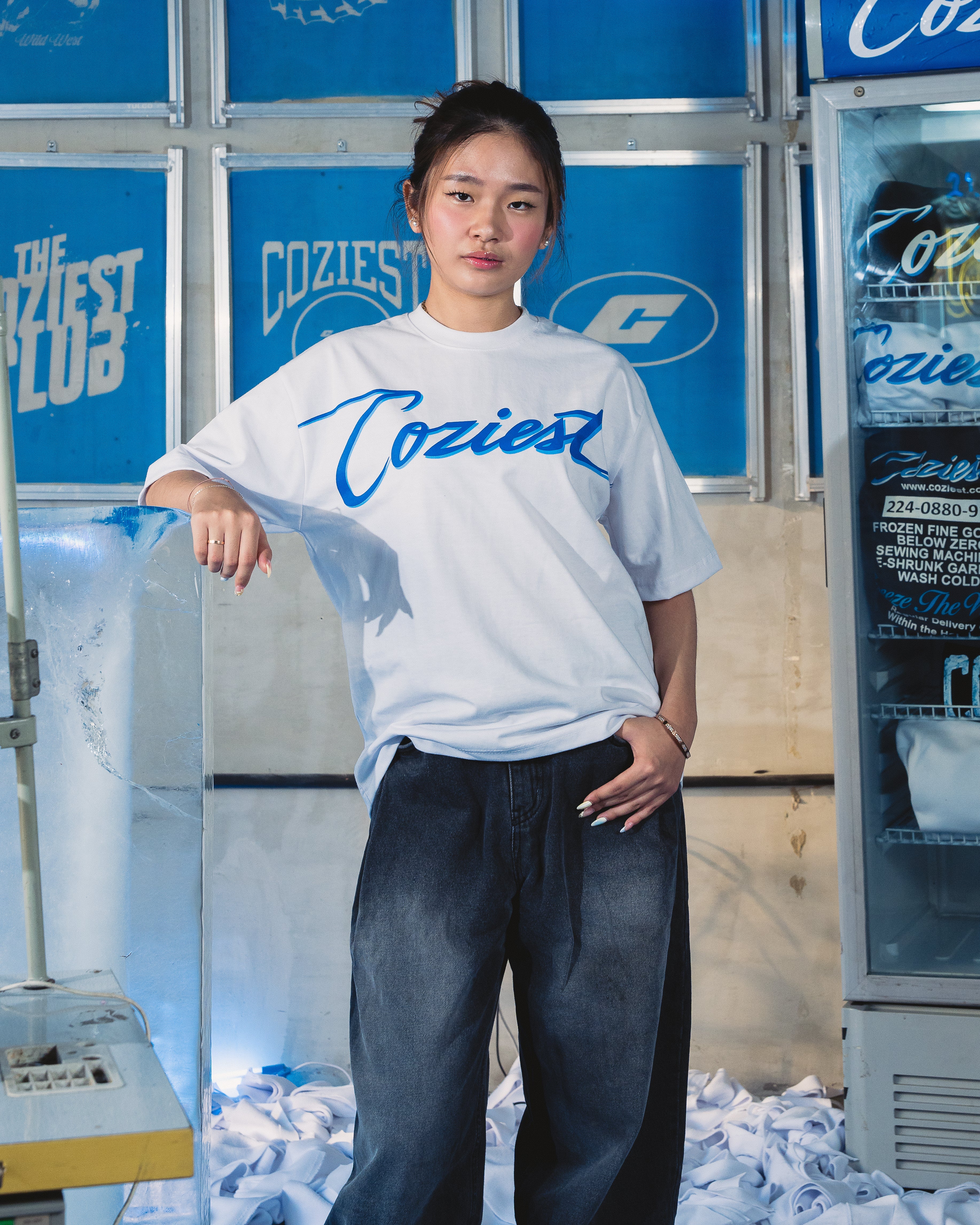 "Dealer Logo" Tee in White Colorway