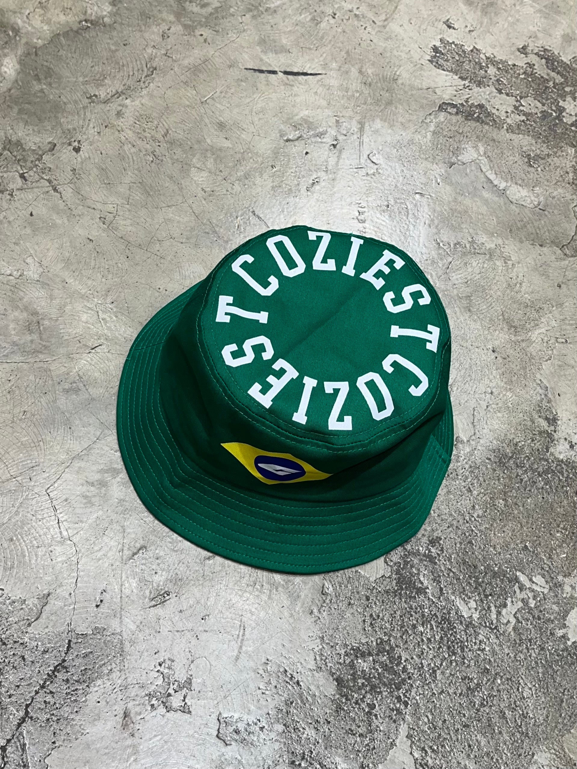 "Summer Waway" Bucket Hat in Green Colorway