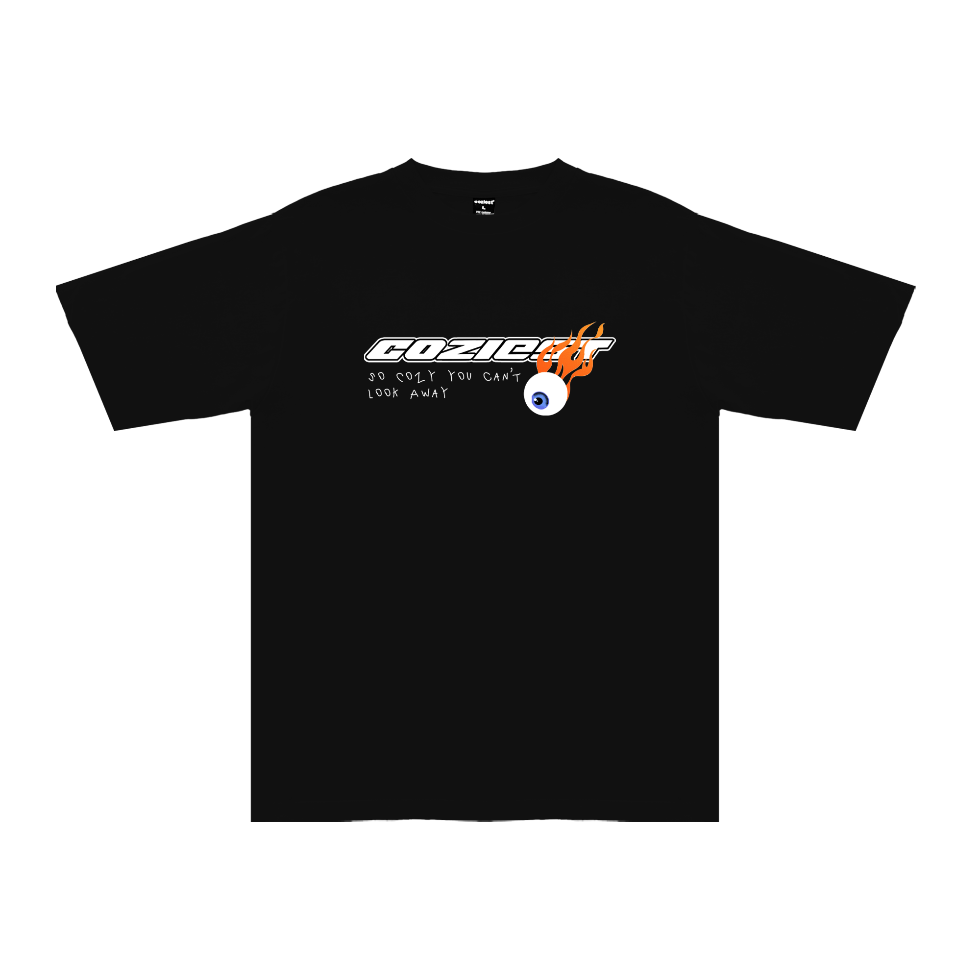 "Eyes" Tee in Black Colorway