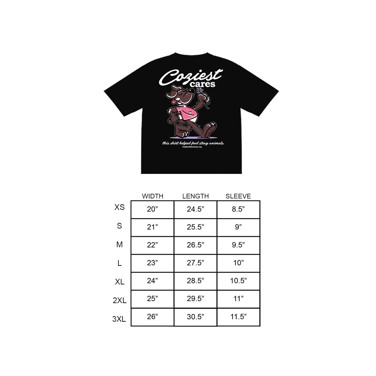 “Rescue” Shirt in Black