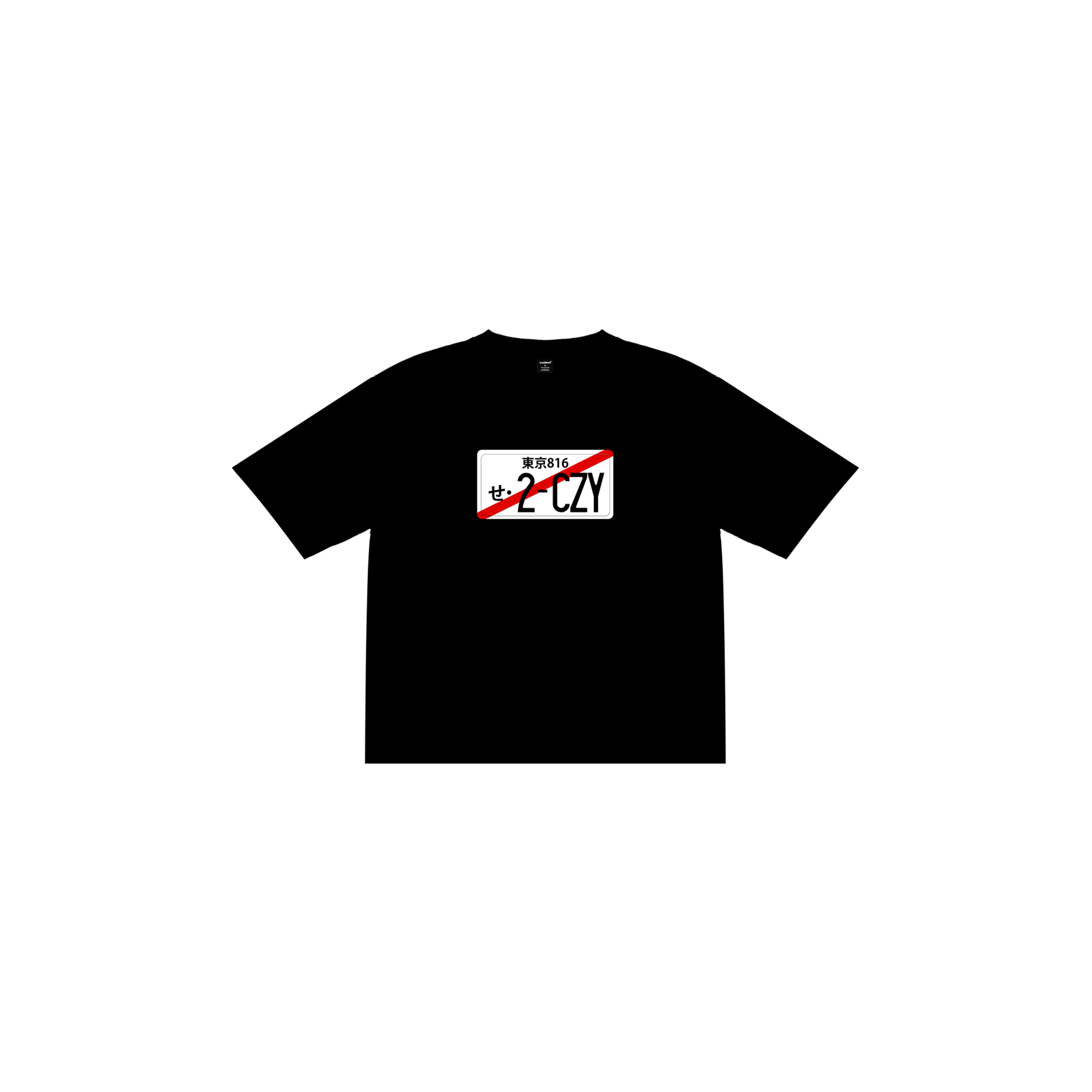 “2CZY” Shirt in Black