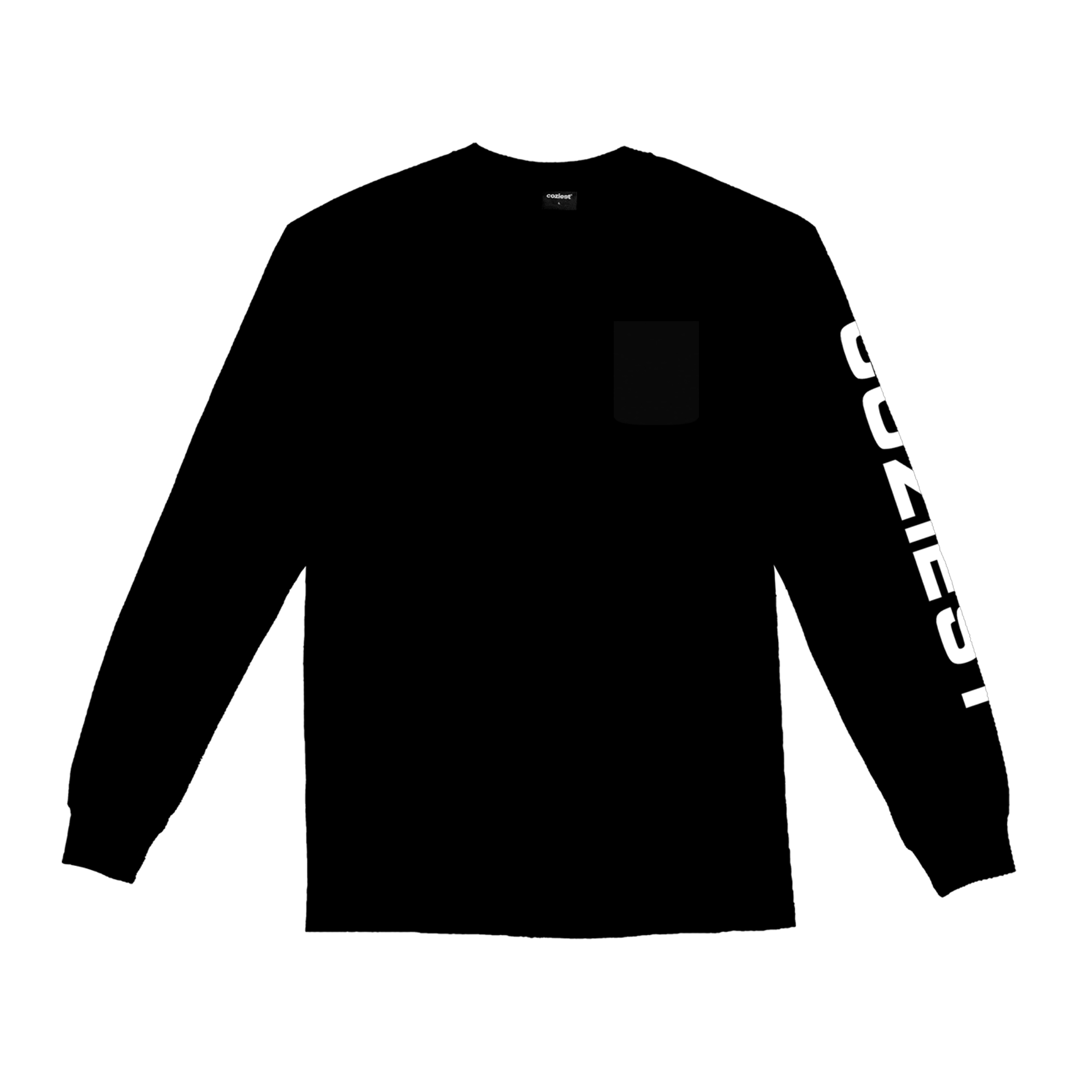 “Workwear” Long Sleeve Tee in Black Colorway
