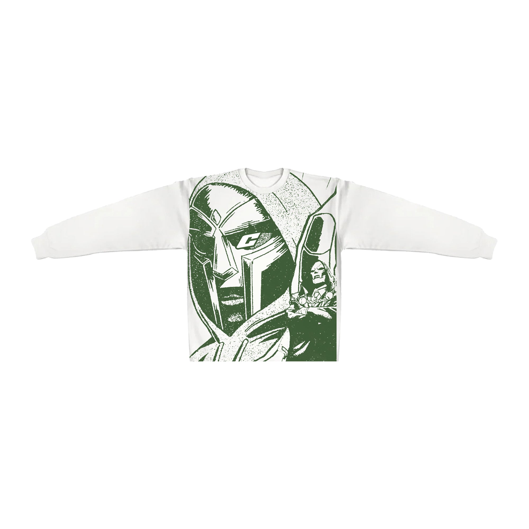 "Doomsday" Longsleeves in White Colorway